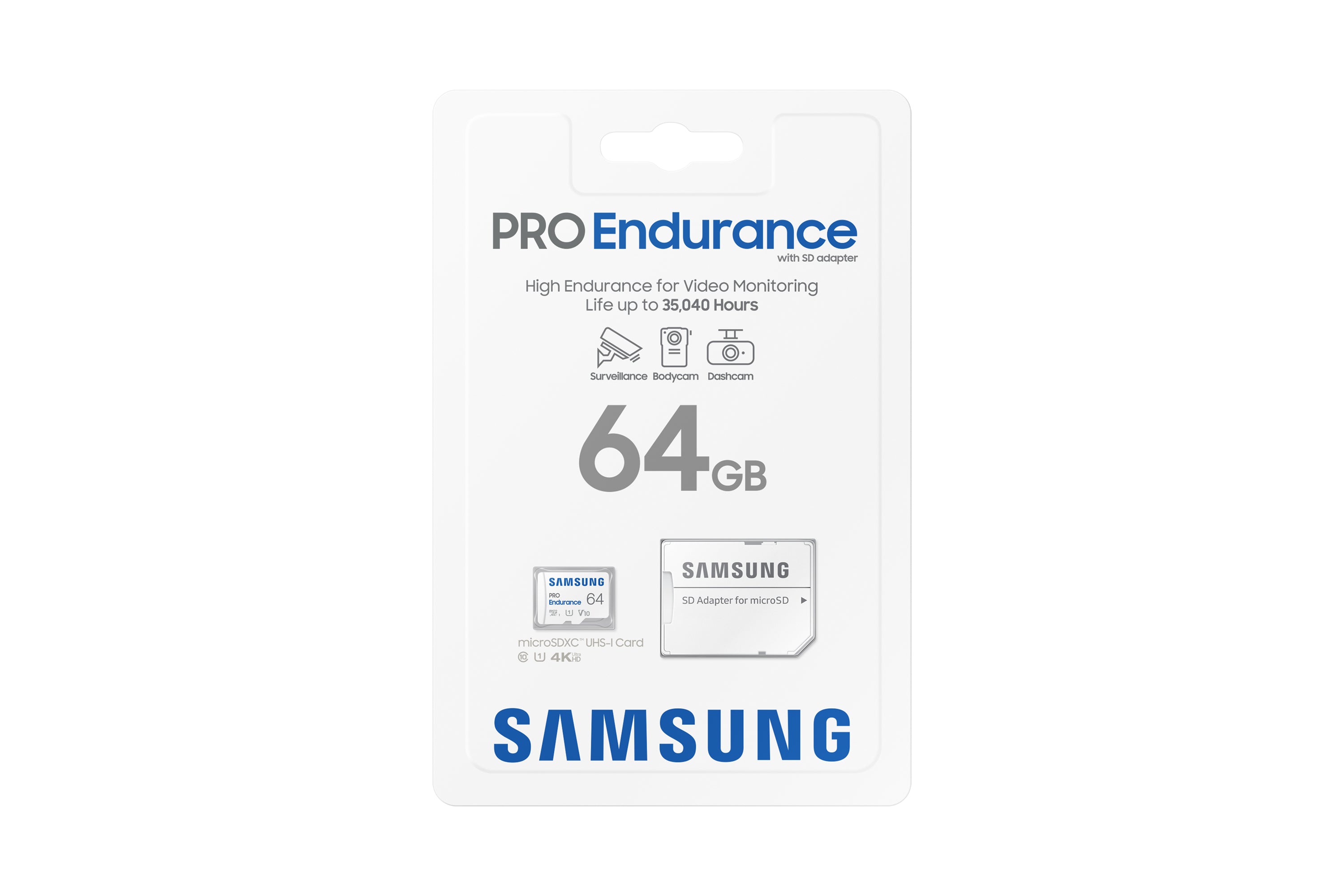 Micro SD PRO Endurance 64GB+SD Adapter
