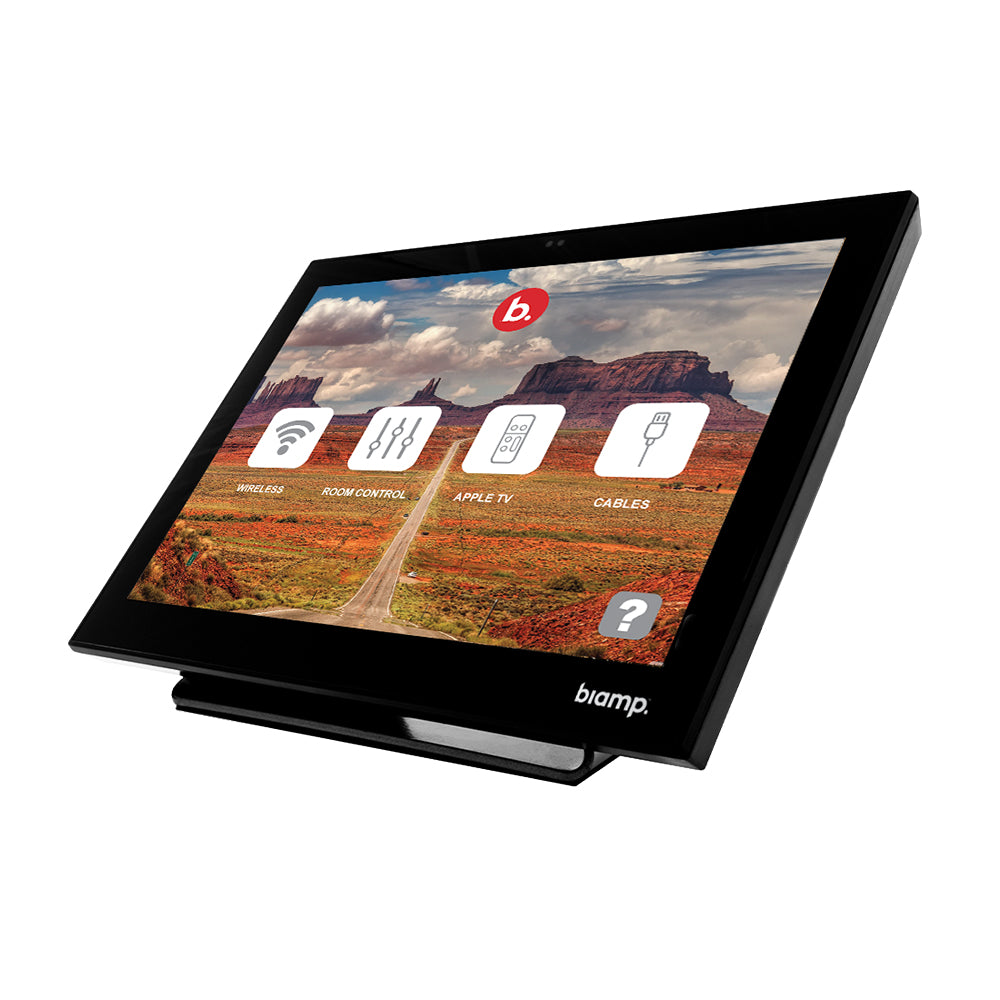 Biamp 10in touch panel Black