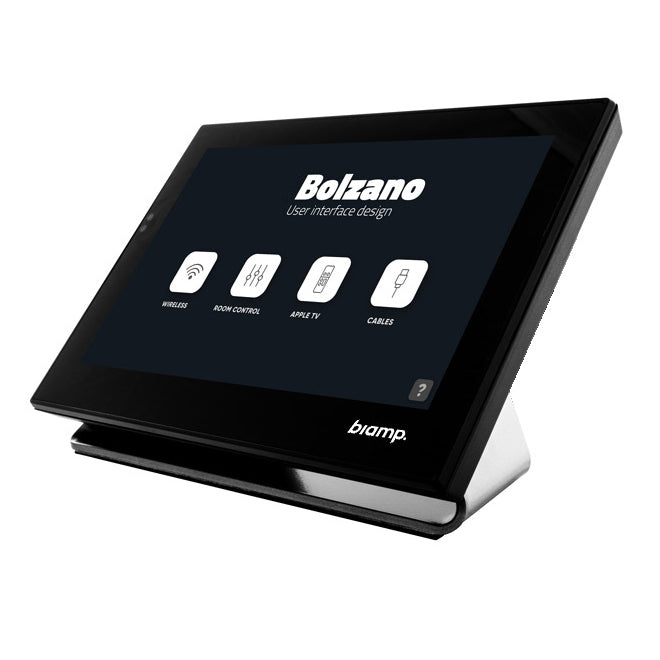 Biamp 7in touch panel Black