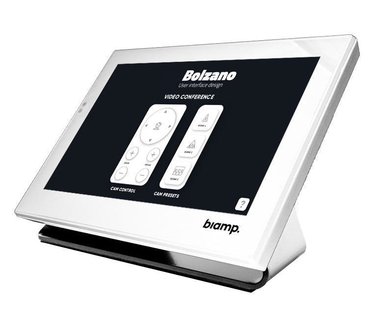 Biamp 7in touch panel White
