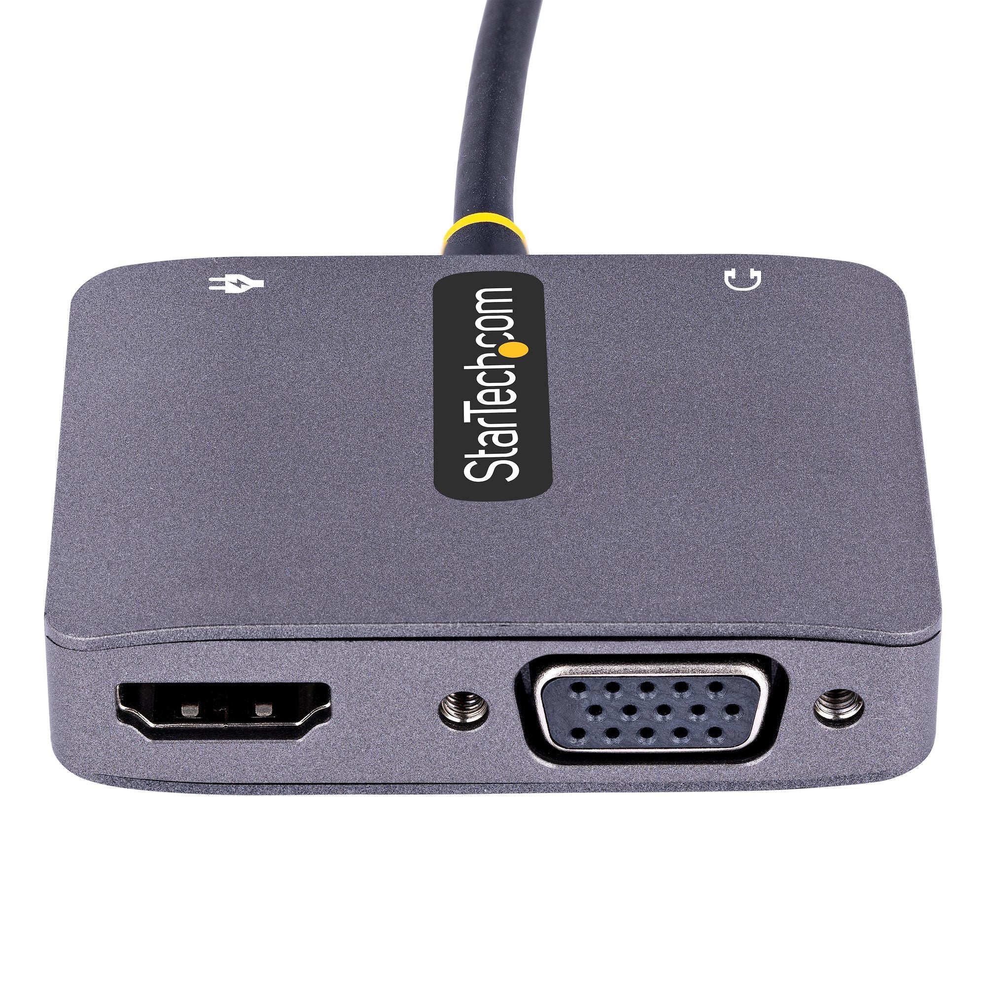 USB C Video Adpt HDMI/VGA 4K HDR PD
