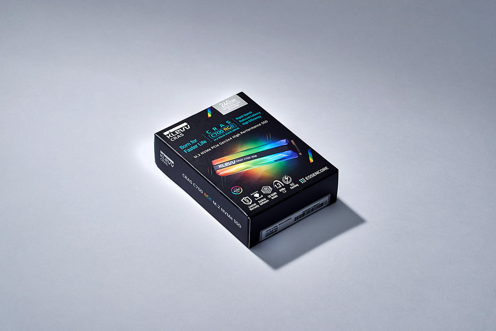 240GB RGB SSD M.2 2280 NVME KLEVV CRAS