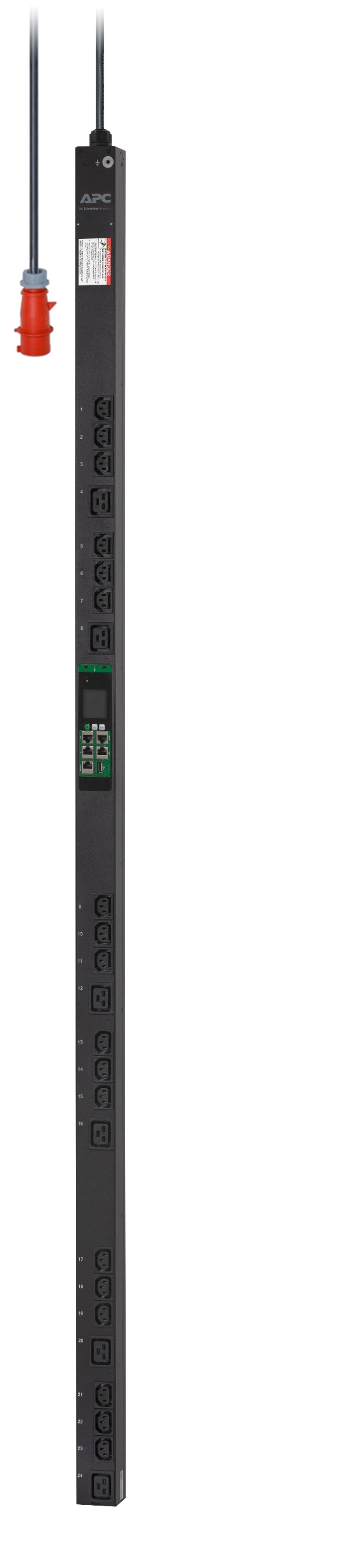 APC EasyPDU Metered-by-Outlet ZeroU 11kW 230V 18 C13 & 6 C19
