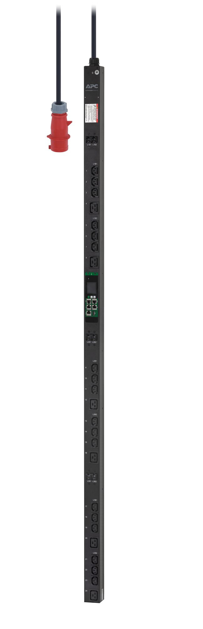 APC EasyPDU Metered-by-Outlet ZeroU 22kW 230V 18 C13 & 6 C19