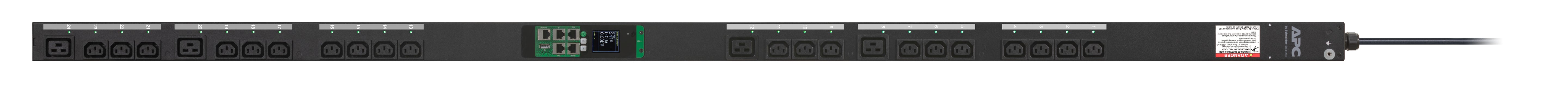 APC EasyPDU Metered-by-Outlet with Switching ZeroU 16A 230V 20 C13 & 4 C19