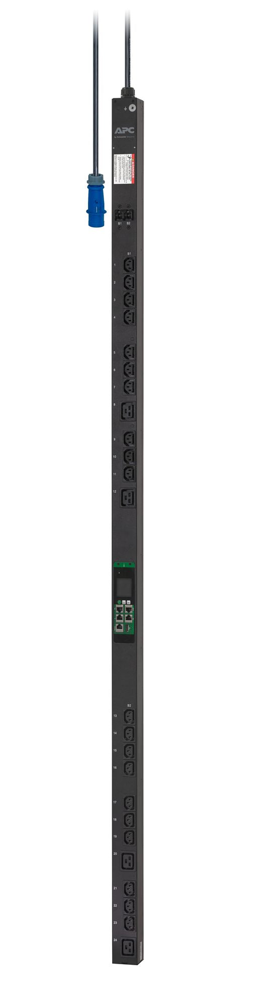 APC EasyPDU Metered-by-Outlet ZeroU 32A 230V 20 C13 & 4 C19