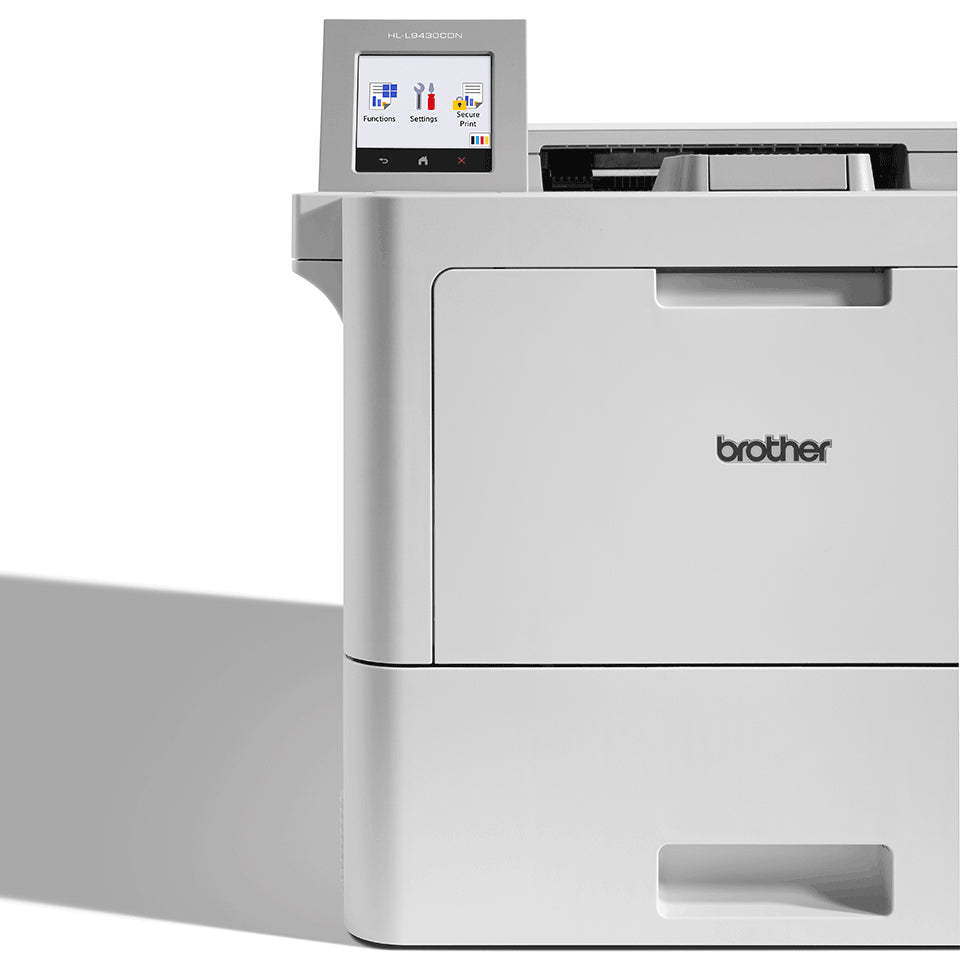 BROTHER HL-L9430CDN Printer colour Duplex laser A4 2400x600dpi 40ppm mono 40ppm colour 620sheets LAN USB NFC