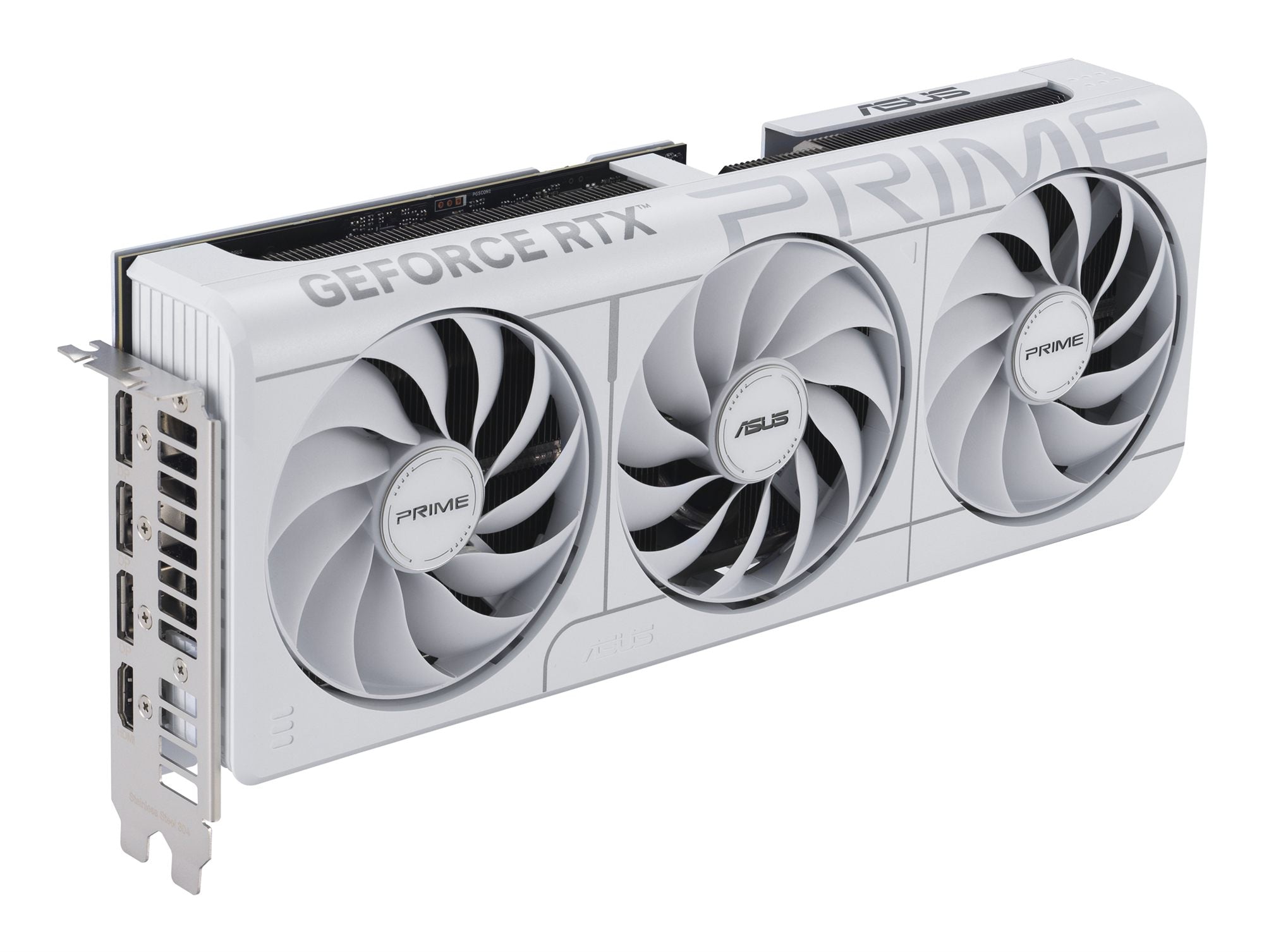 ASUS Prime GeForce RTX 5070 White OC Edition 12Go GDDR7 Graphics Card PCIe 5.0 HDMI/DP 2.1