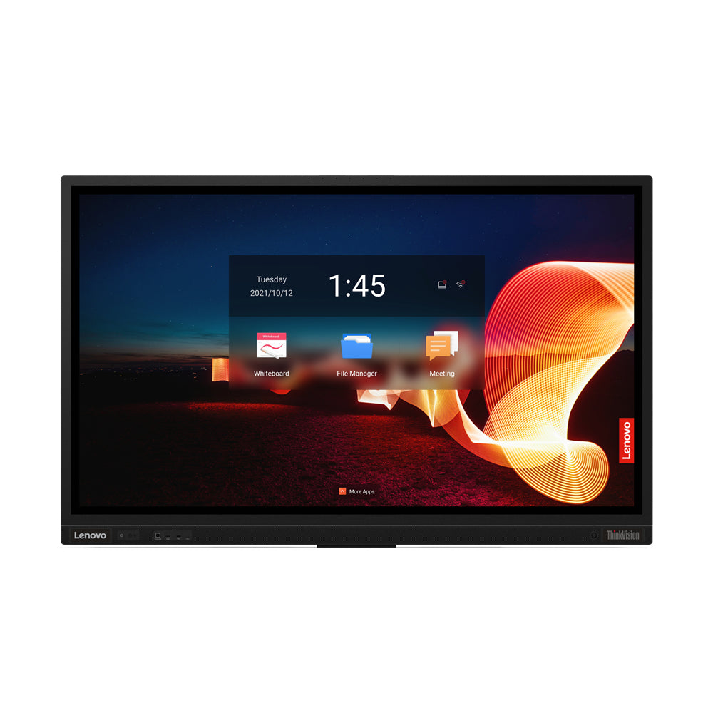 LENOVO ThinkVision iLFD T65 65p 3840x2160 VA Touch DLED 16:9 60Hz HDR10 HDMI USB-C USB-B RJ45 VGA Android 9.0 4K camera TopSeller