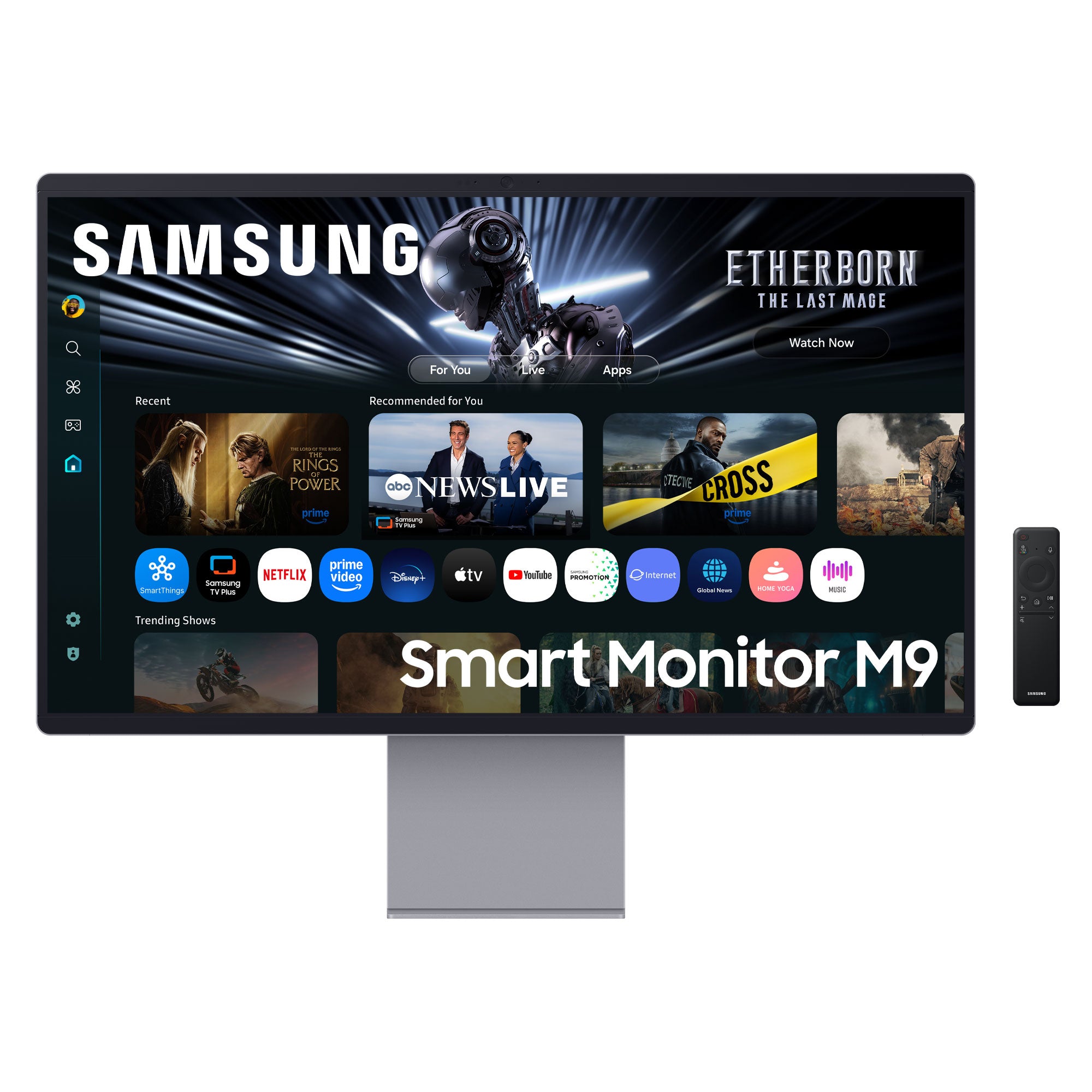 SAMSUNG LS32FM900SUXEN 32p OLED 3840x2160 16:9 HDMI DP USB Silver