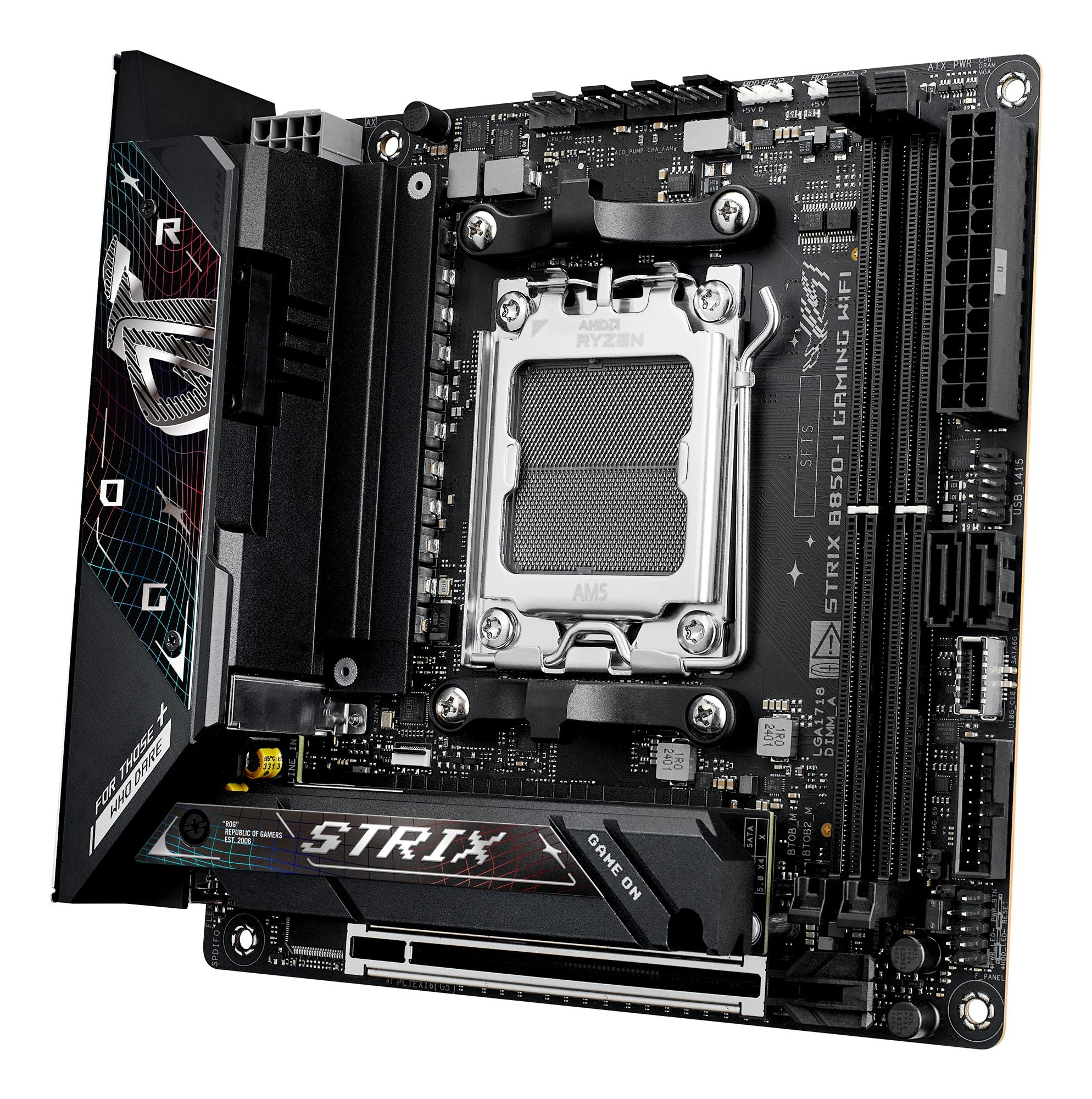 ASUS ROG STRIX B850-I GAMING WIFI AM5 DDR5 ATX MB 1xHDMI 2xM.2 2xSATA