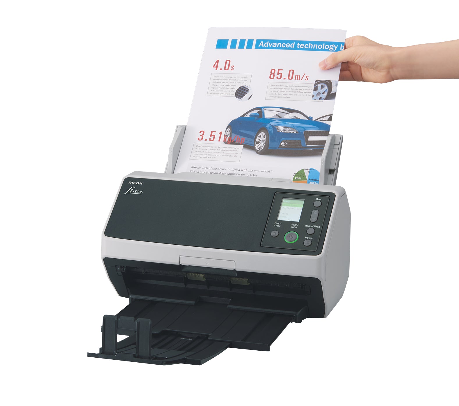 RICOH fi-8170 Scanner A4 70ppm