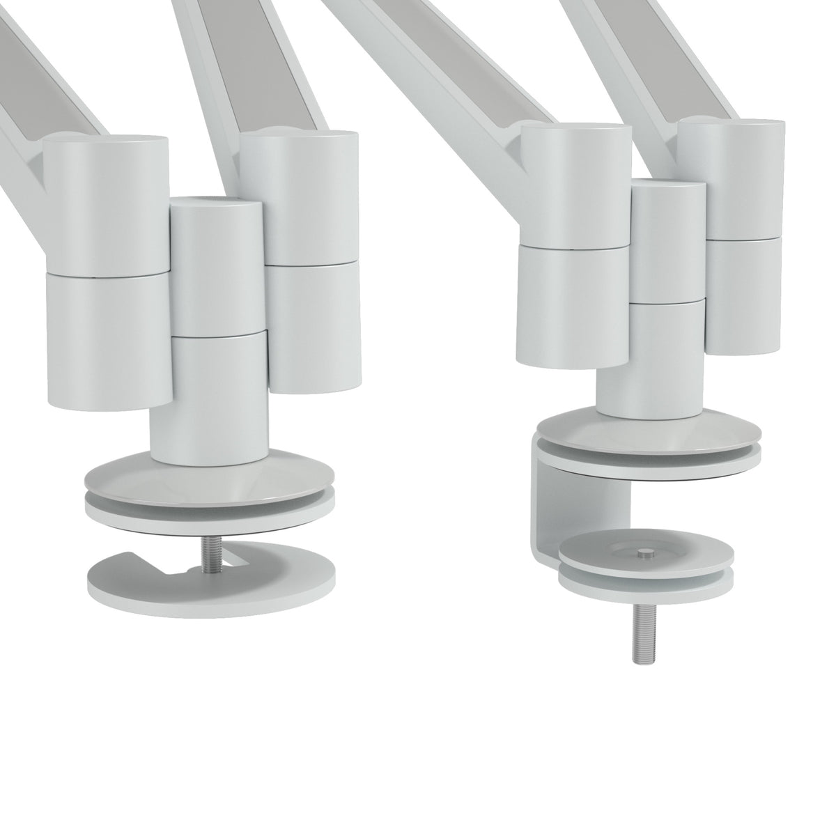 DATAFLEX Support pour 2 écrans 58.650 blanc