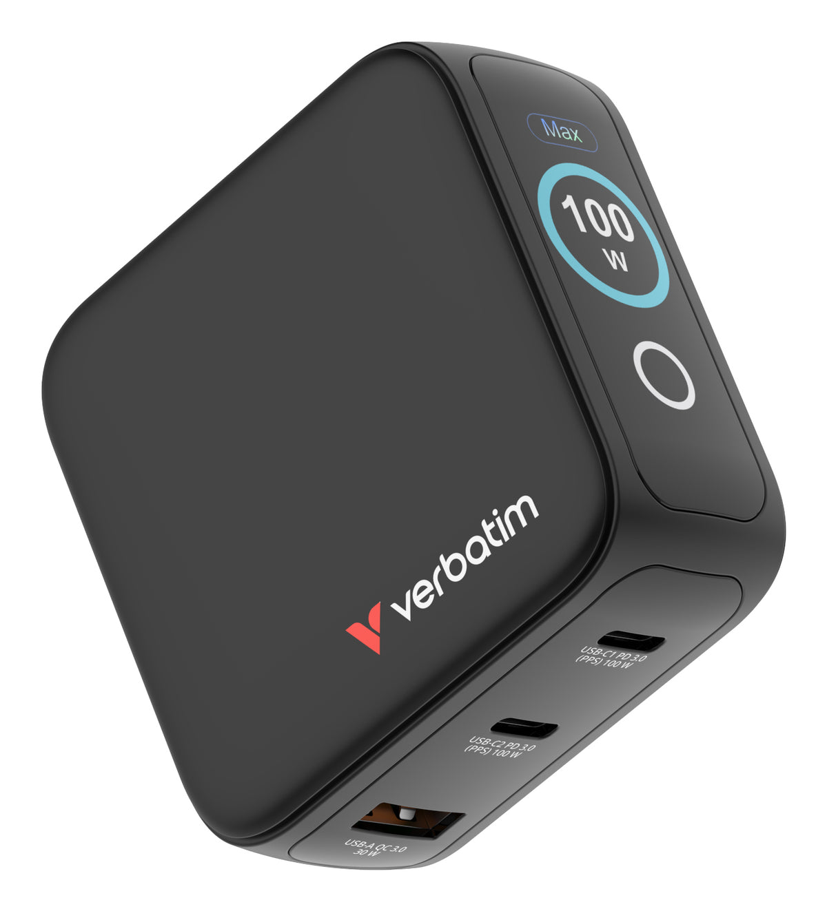 Mini GaN Charger 100W with Display