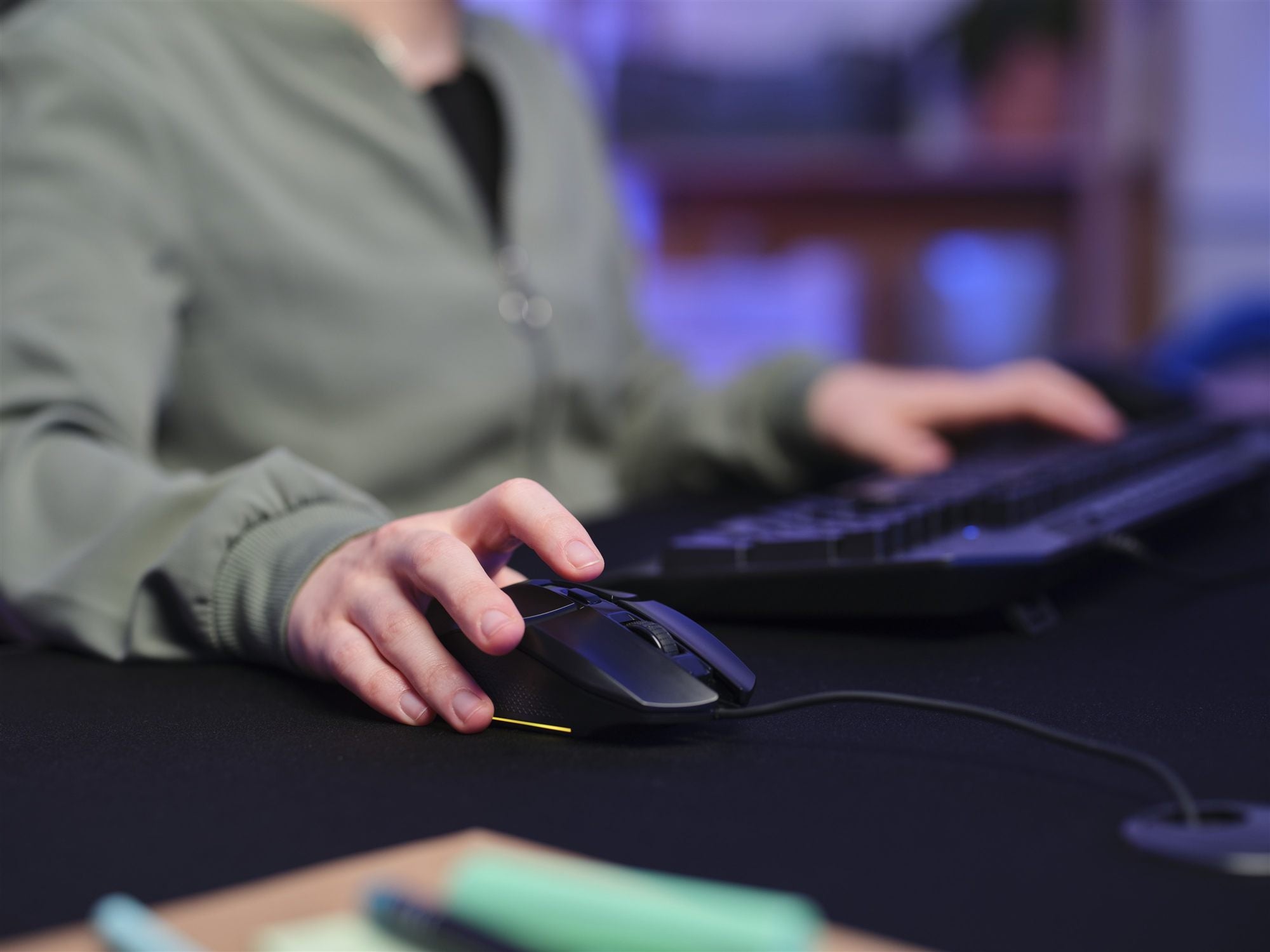 TRUST Souris gaming filaire FELOX rétroéclairée - Noire