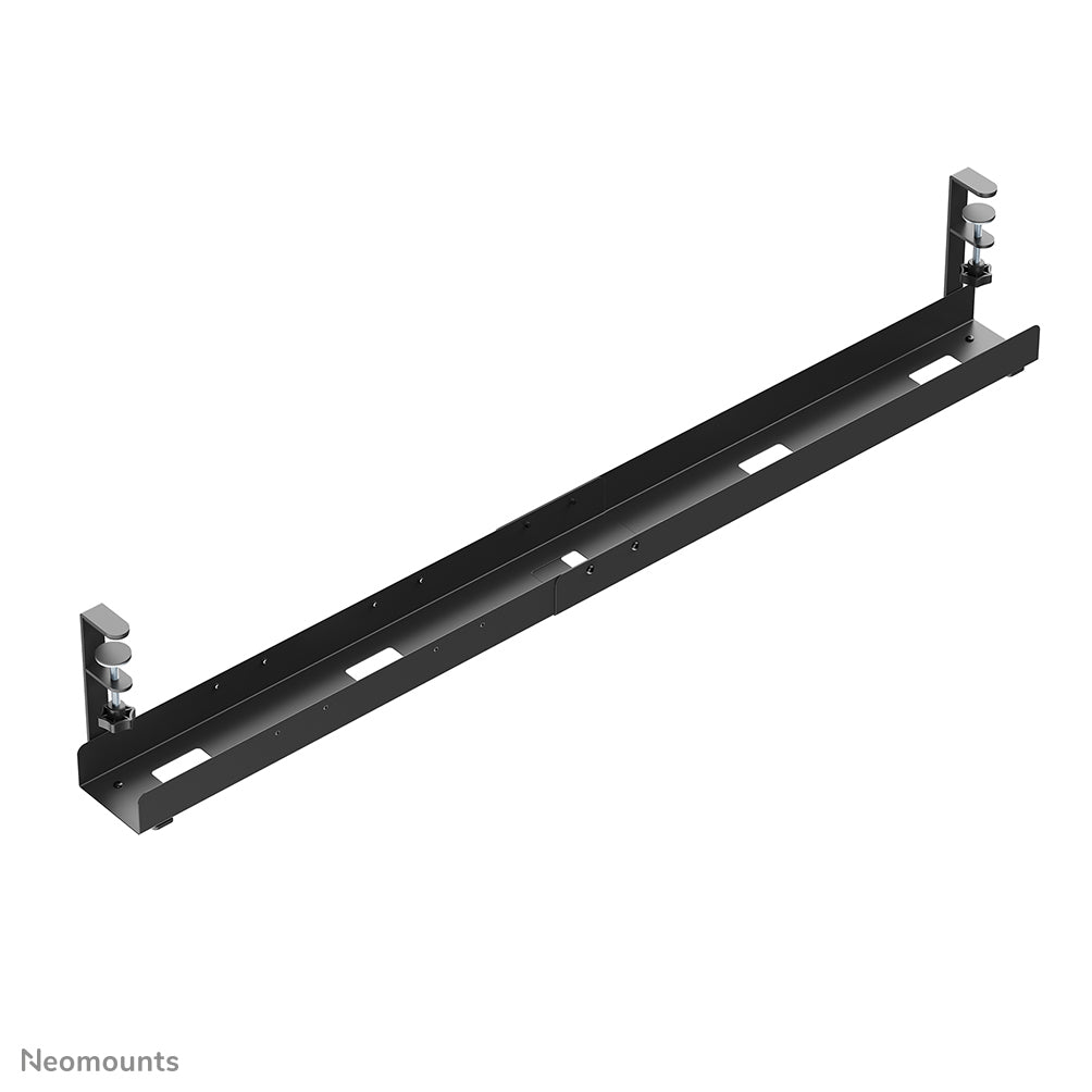 NEOMOUNTS Cable Management Tray max 5kg. clamp-on design universal black