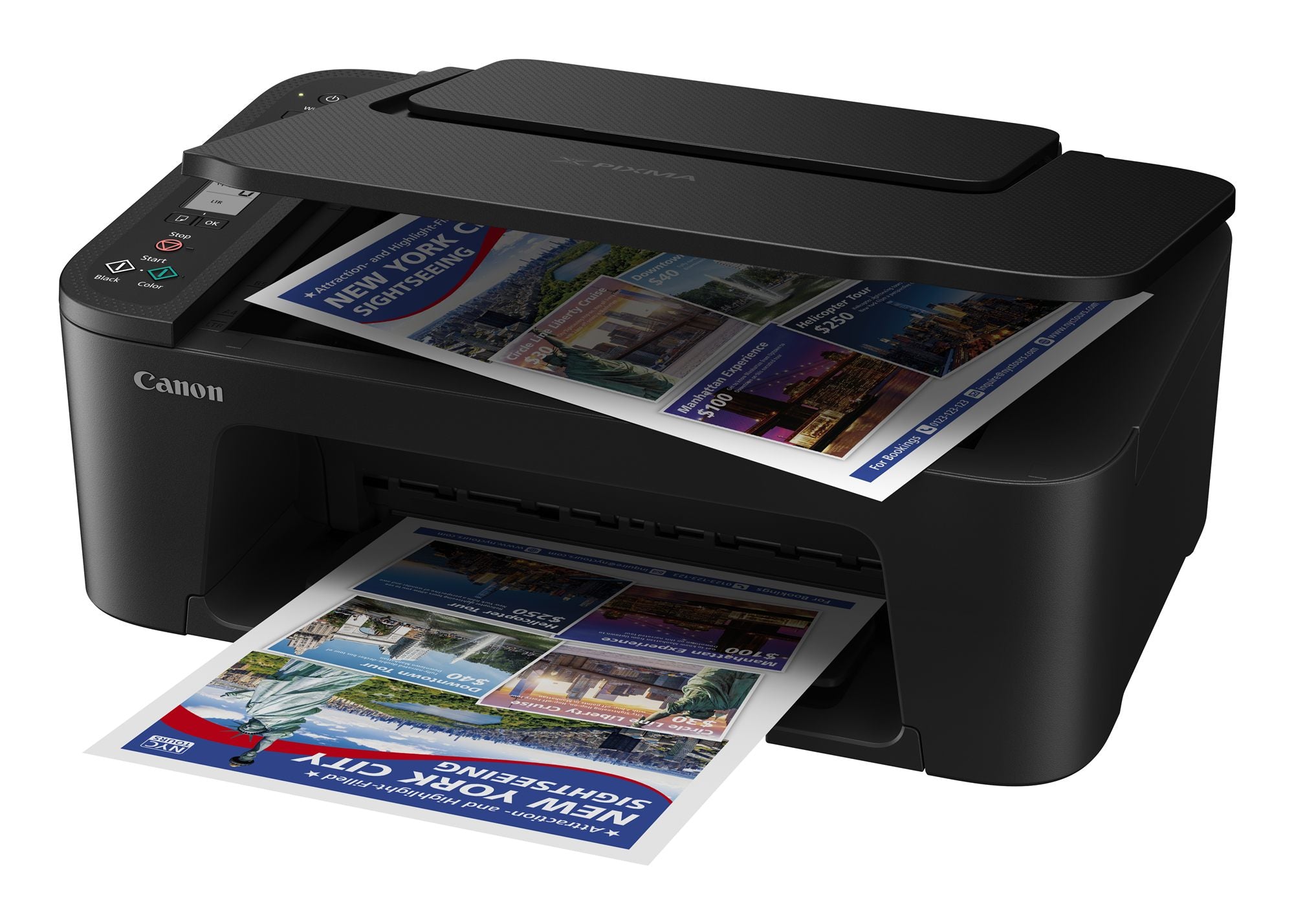 CANON PIXMA TS3750i MFP colour inkjet Legal 216x356mm A4 7.7ipm Print 60sheets Wi-Fi USB Black