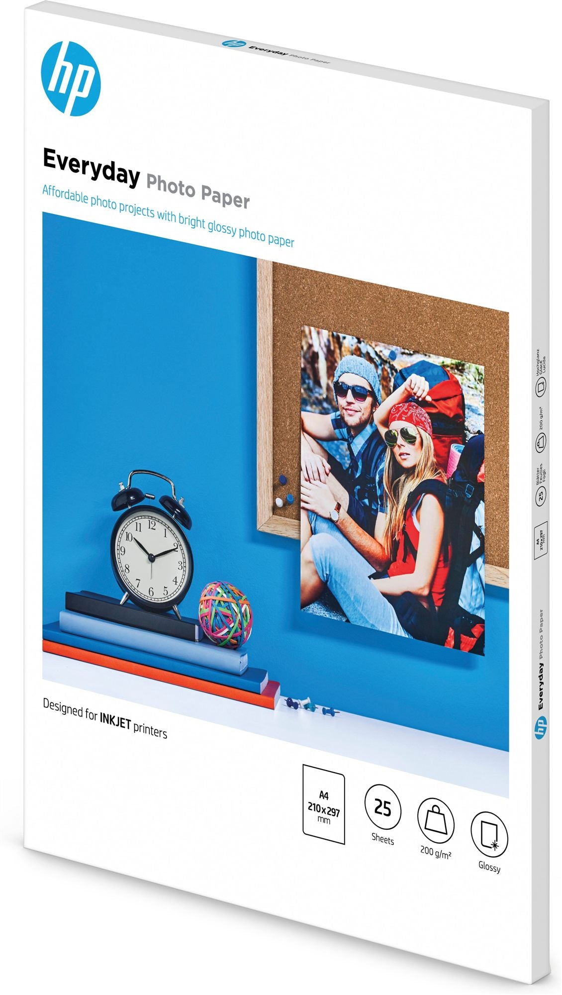 HP original Q5451A Everyday Glossy Photo Paper Ink cartridgetjet 200g/m2 A4 25 sheets 1-pack
