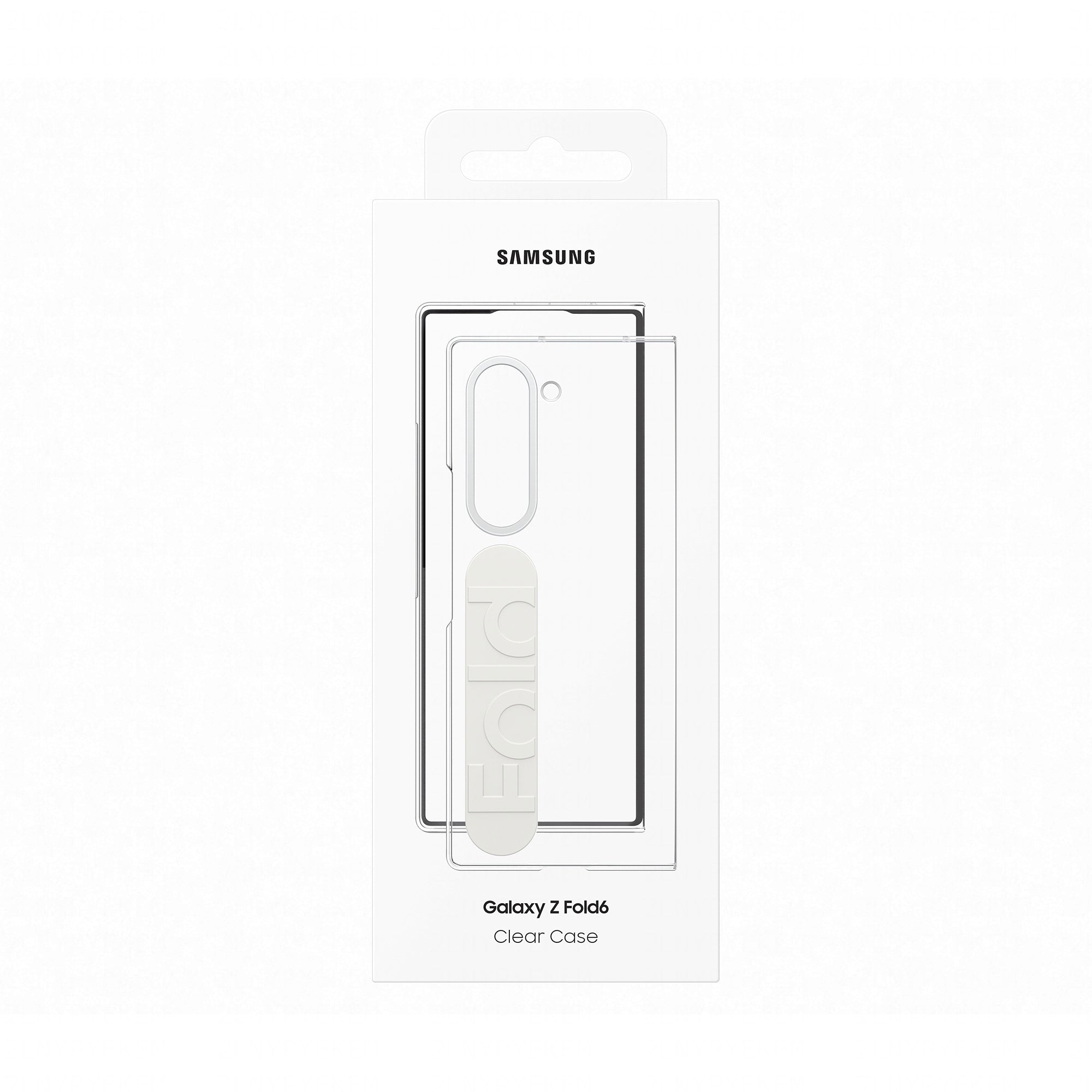 Samsung Fold6 Silicone Case White