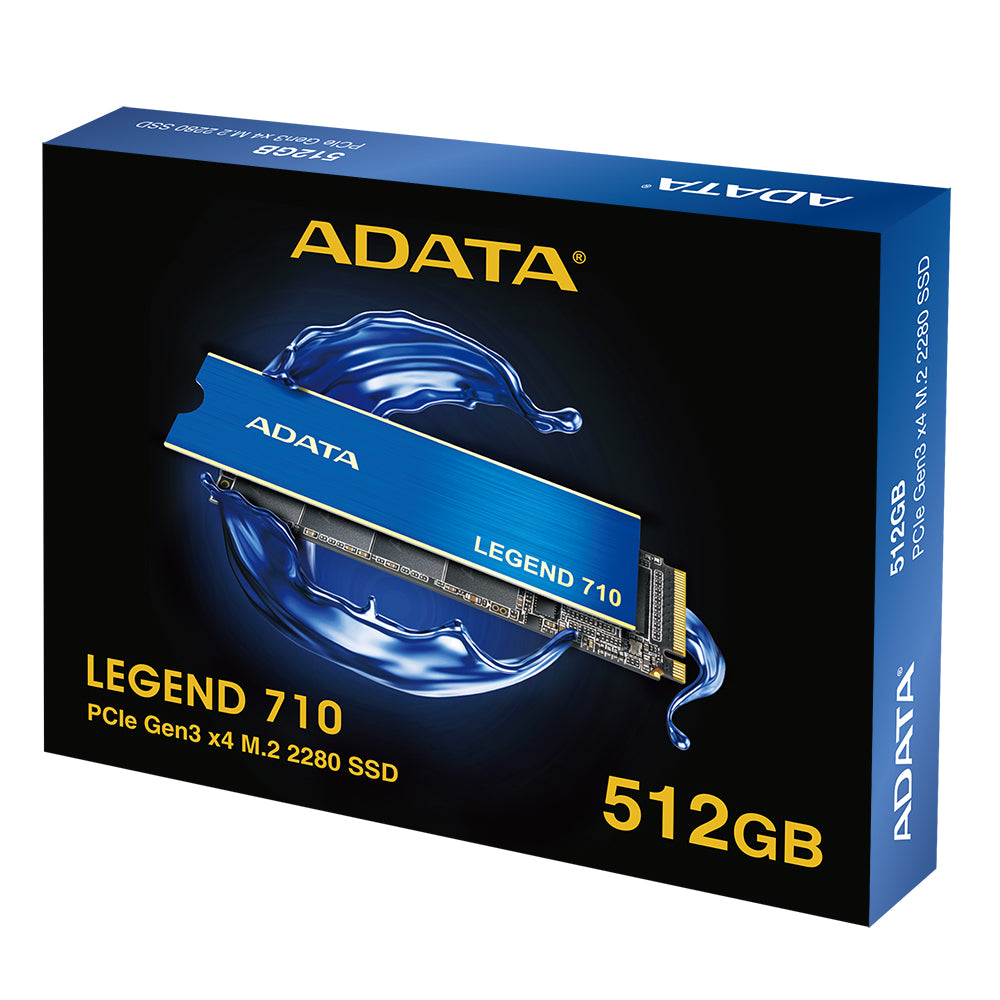 ADATA LEGEND 710 512 Go M.2 PCI Express 3.0 NVMe 3D NAND