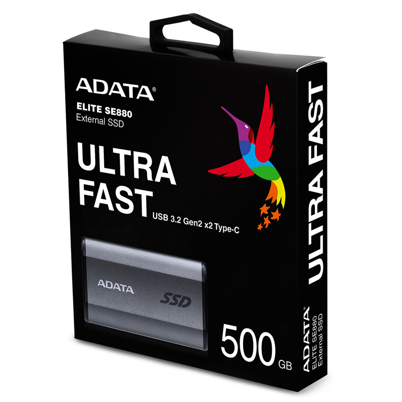ADATA SE880 500 Go USB Type-C 3.2 Gen 2 (3.1 Gen 2) Wi-Fi Gris