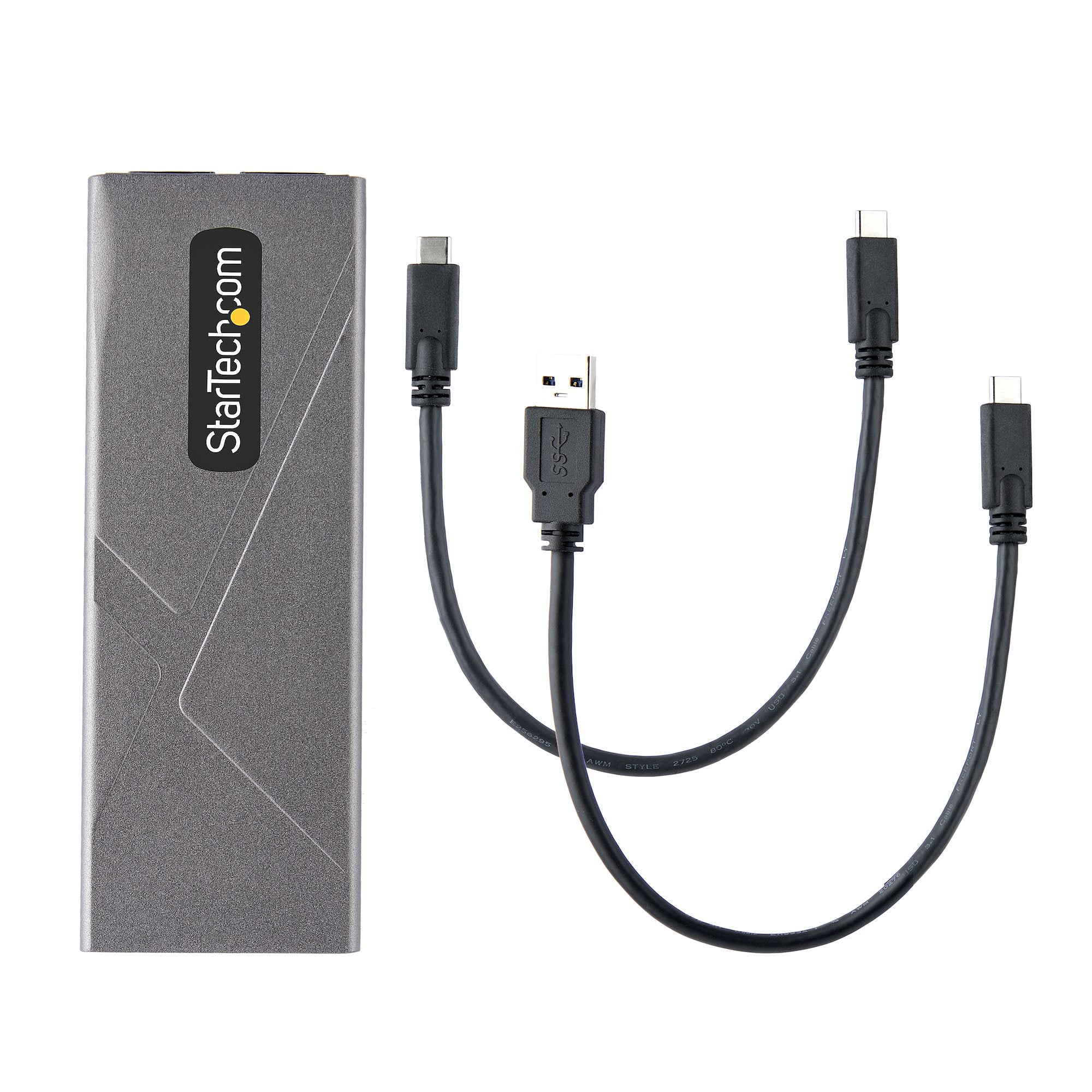 M.2 PCIe NVMe/M.2 SATA SSD USB Enclosure
