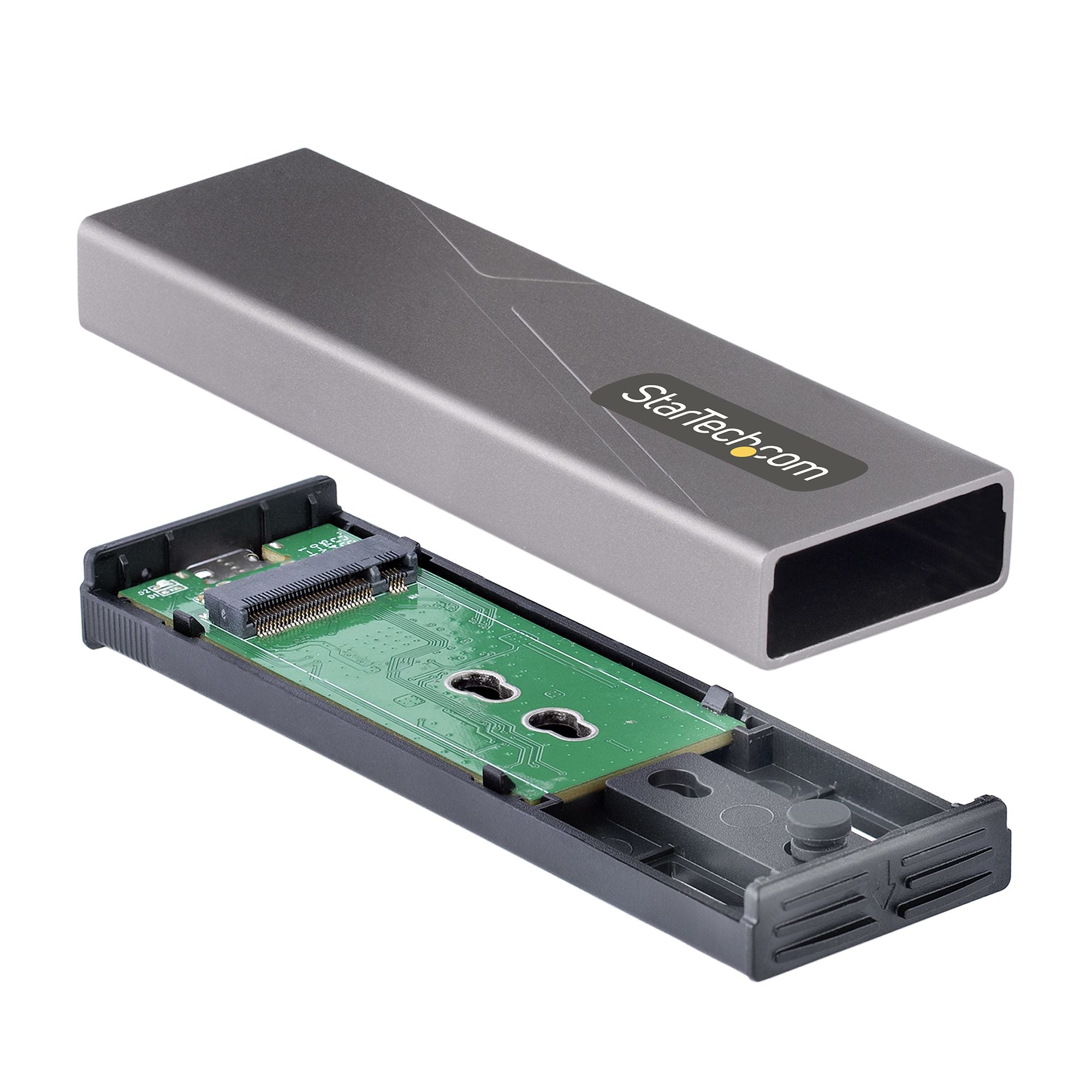M.2 PCIe NVMe/M.2 SATA SSD USB Enclosure