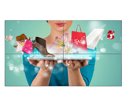 "Philips Signage Solutions 49BDL2105X/00 affichage de messages 123,2 cm (48.5"") IPS 500 cd/m2 Full HD Noir 24/7"
