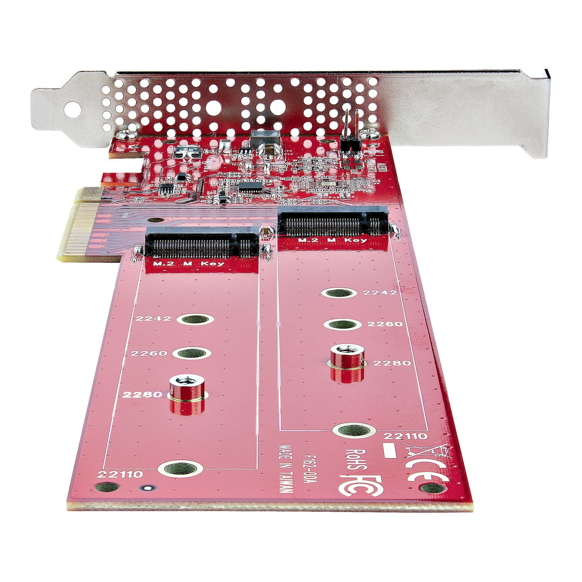 Dual M.2 PCIe SSD Adapter NVMe/AHCI