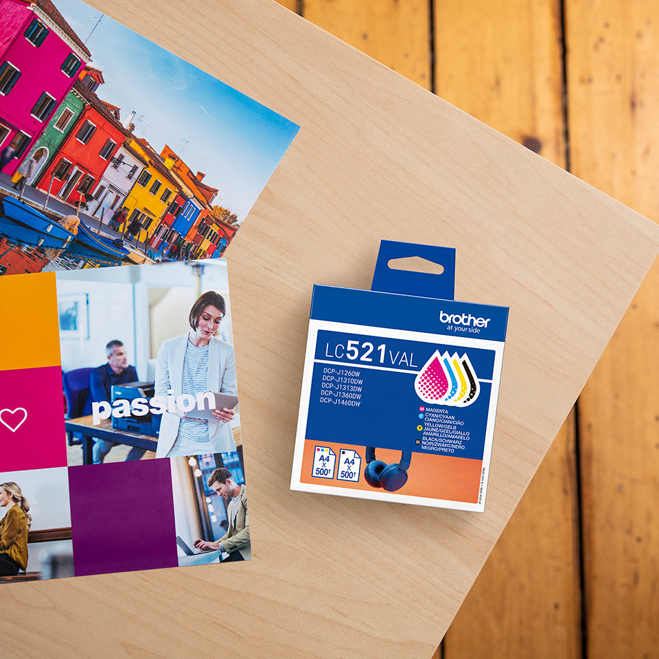 BROTHER Value pack CMYK up to 4x500 pages