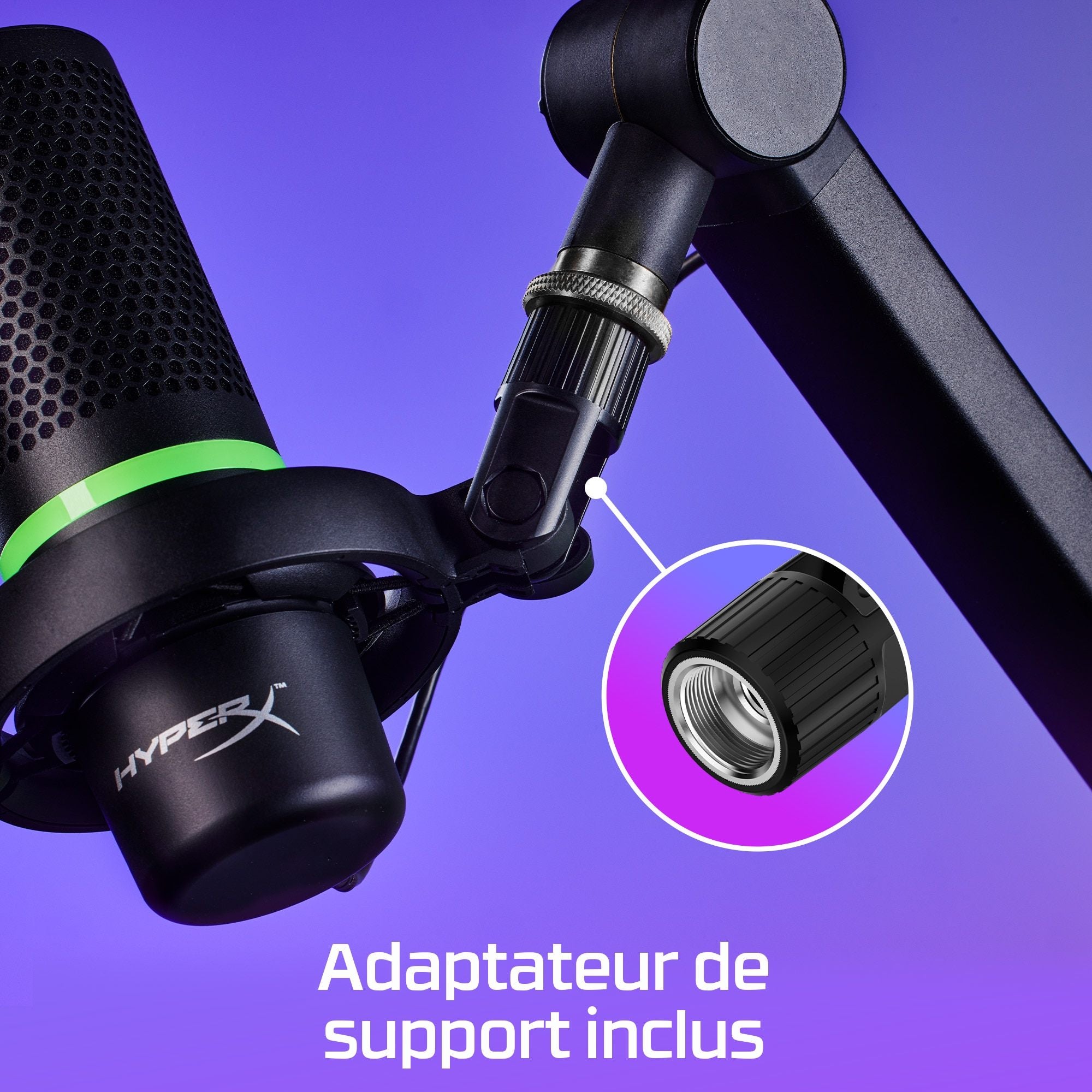 HyperX DuoCast-USB Microphone Black