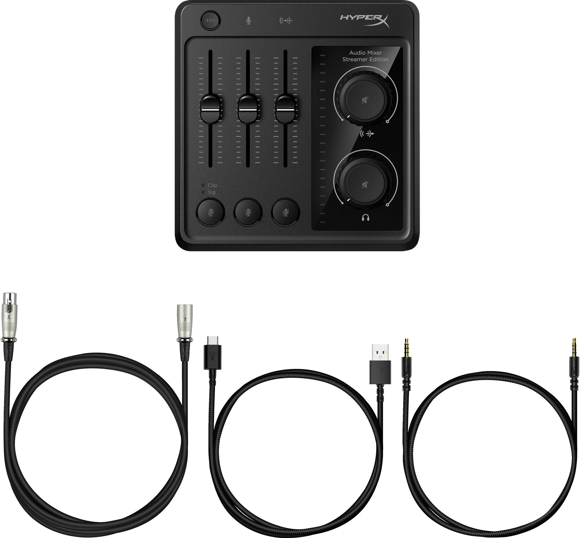HyperX Mixeur Audio 20 - 20000 Hz Noir
