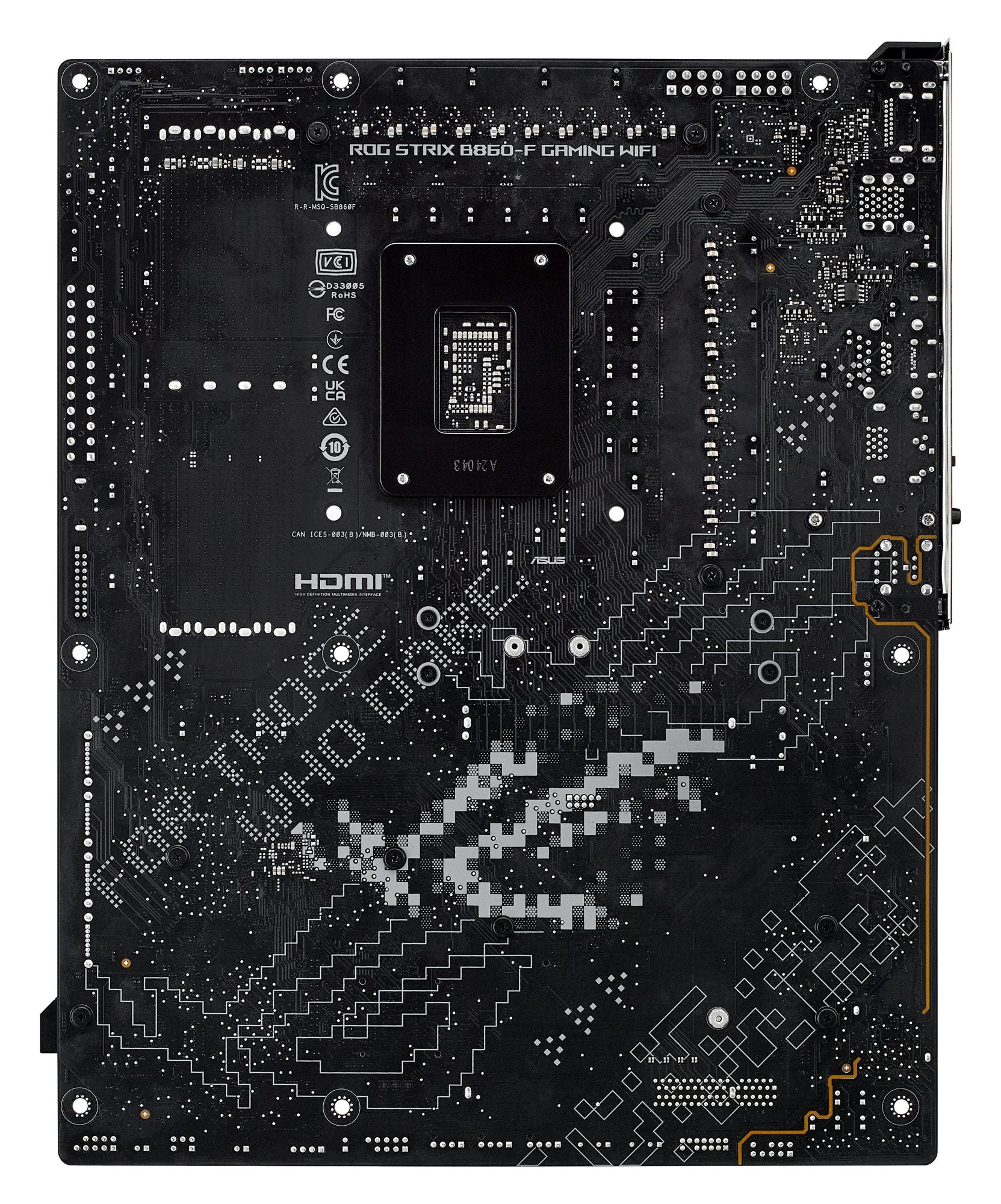 ASUS ROG STRIX B860-F GAMING WIFI LGA1851 DDR5 ATX MB 1xHDMI 1xDP 4xM.2 4xSATA