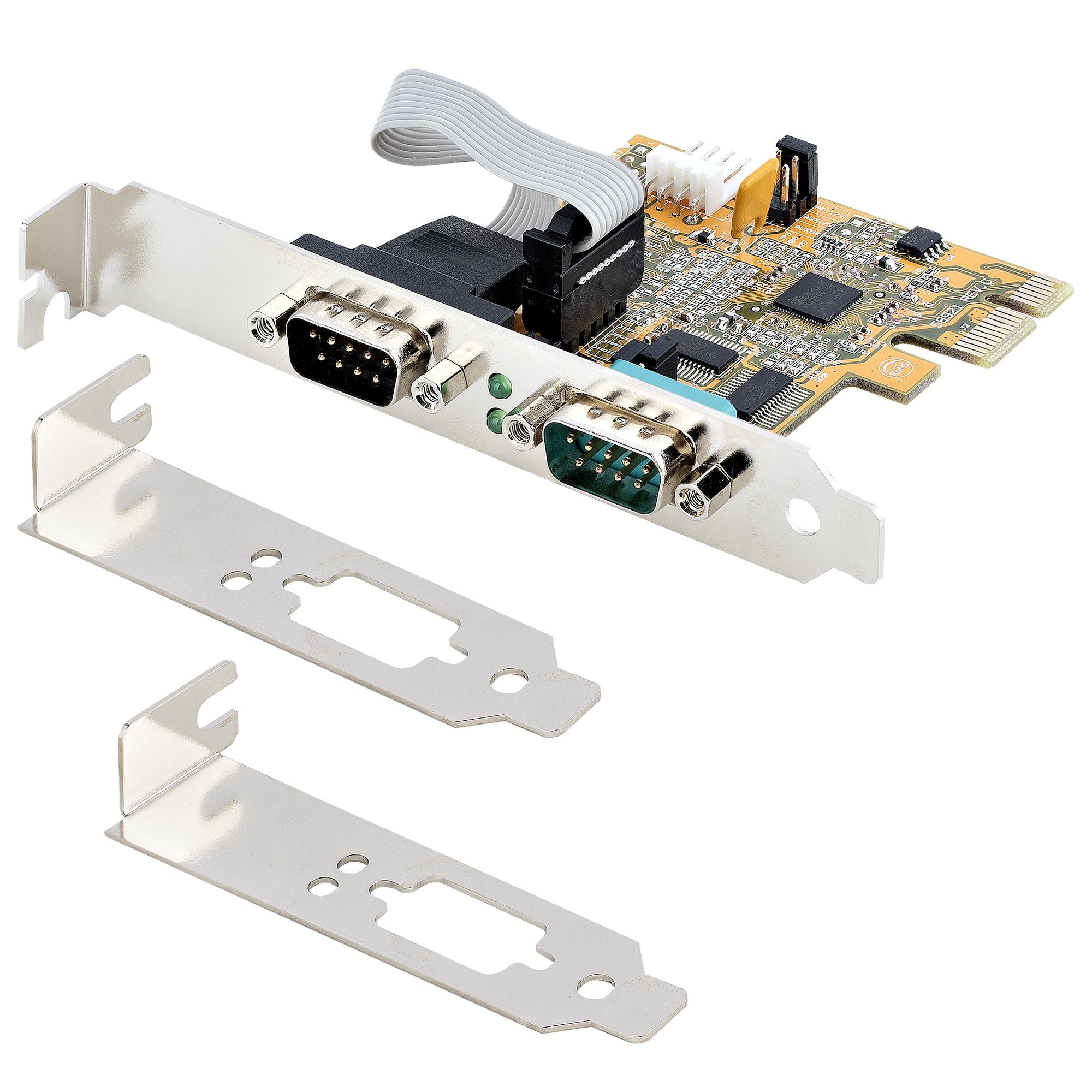 2-Port PCI Express RS232 Serial Card