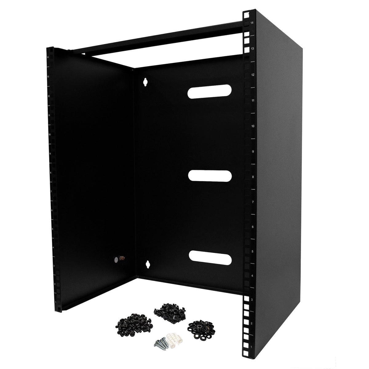 14U Wall Mount Rack 19in - 14 in Deep