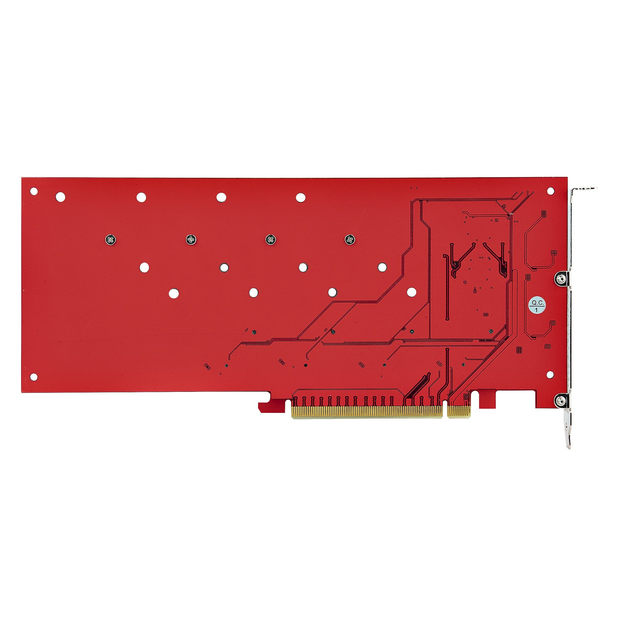 Quad M.2 PCIe Adapter for NVMe/AHCI SSD