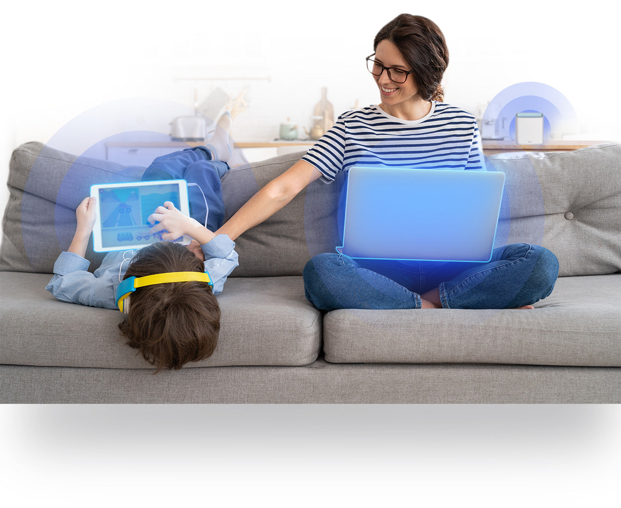 D-LINK Solution MESH Wi-Fi 6 AI Eagle Pro AX3200