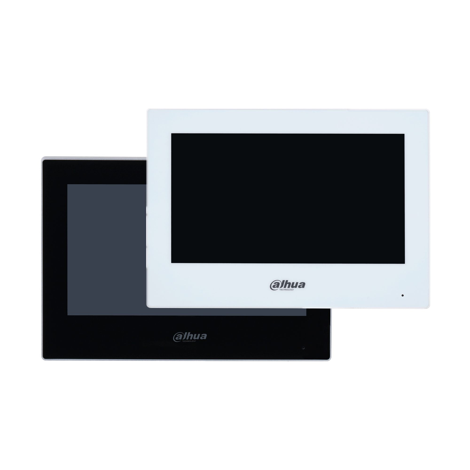 "Dahua VTH2622GW-W Moniteur 2-fils, écran tactile 7"", 1024x600, Wi-Fi, Intégration d'alarme, Boîtier en plastique"