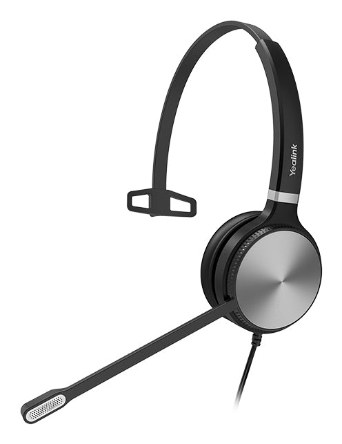 Yealink YHS36 Mono Casque de Bureau Fil Noir Argent