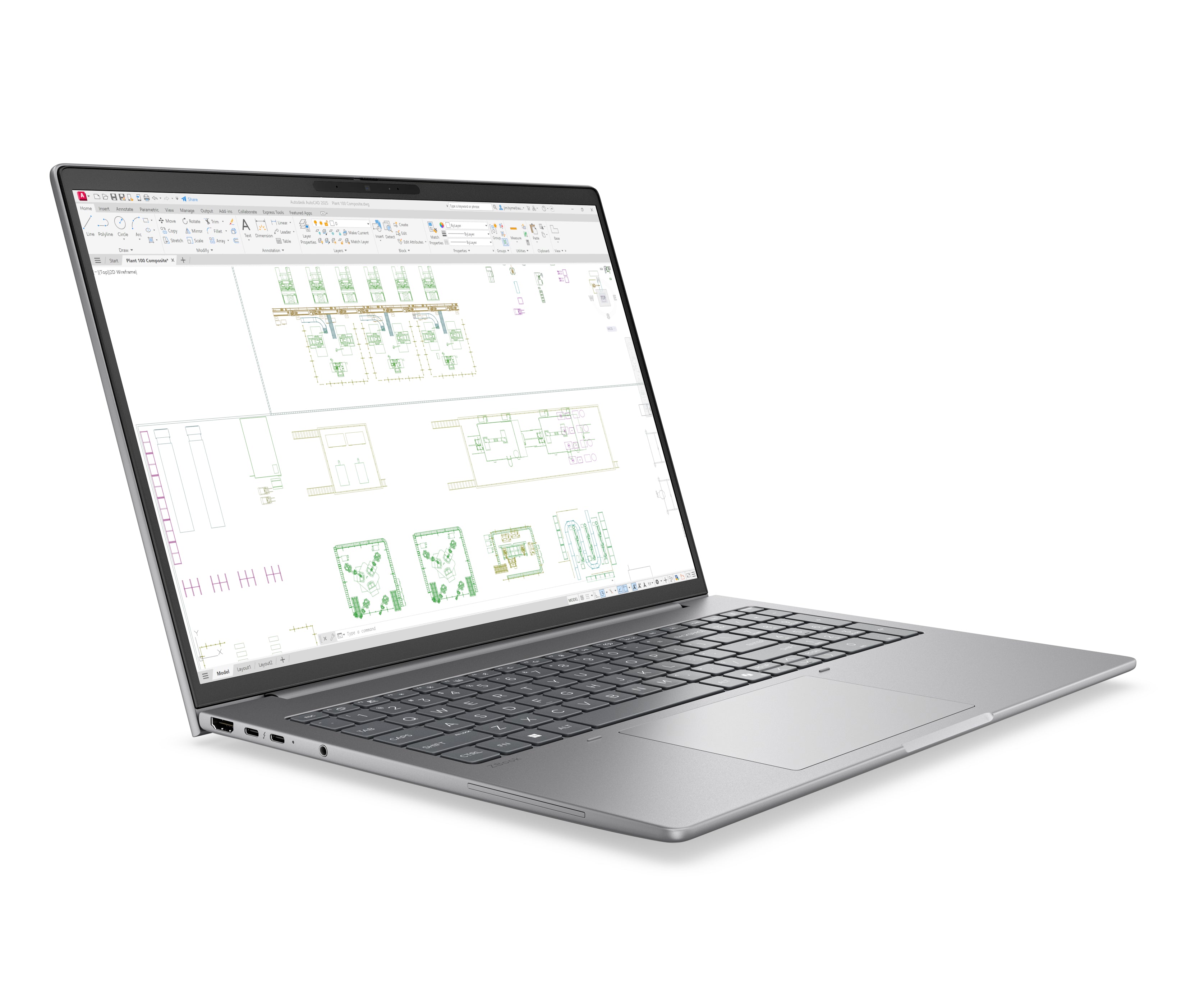 HP ZBook 8 G2i 16 Intel Core Ultra 7 356H 16p WUXGA 16Go DDR5 1To SSD be+BT 8C Batt FPS W11P NG PRM 1yr Wrty