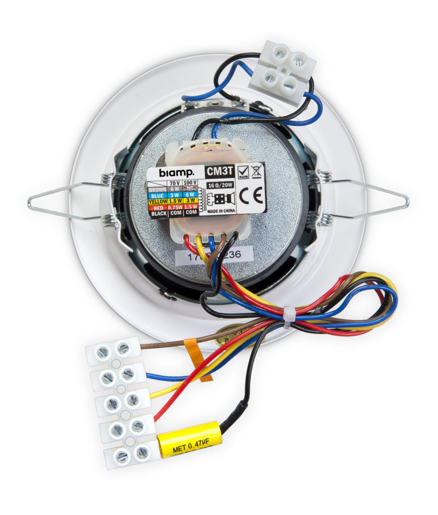 Biamp 3in Dual Cone Loudspeaker 20W/16 Ohms