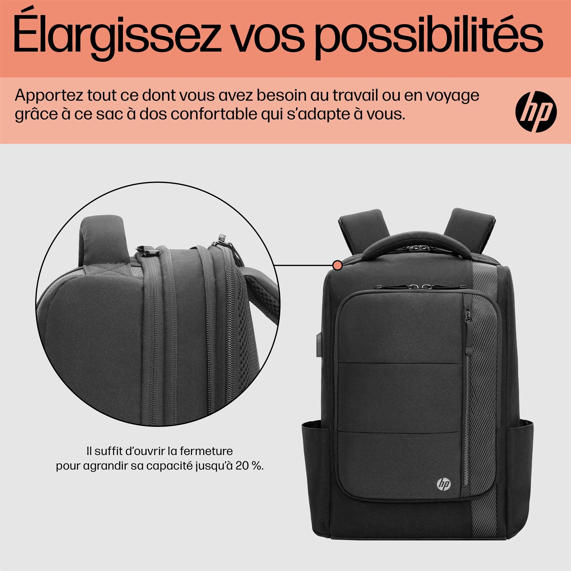 HP Renew Executive 16p Laptop Backpack Smartbuy