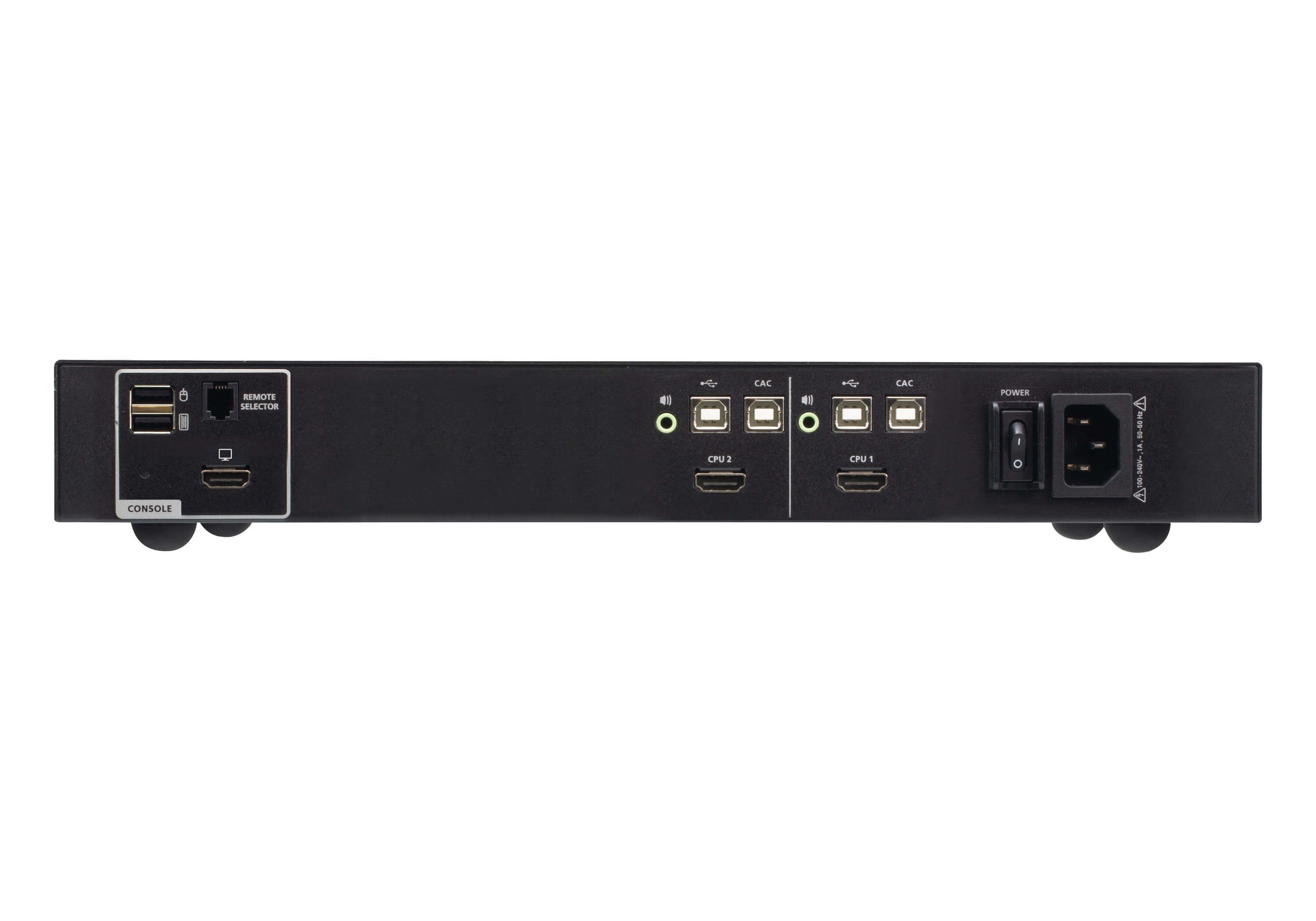Aten CS1182H4C-AT-G 2P USB HDMI Simple Écran PP4 SécuriséCommutateur KVM with CAC