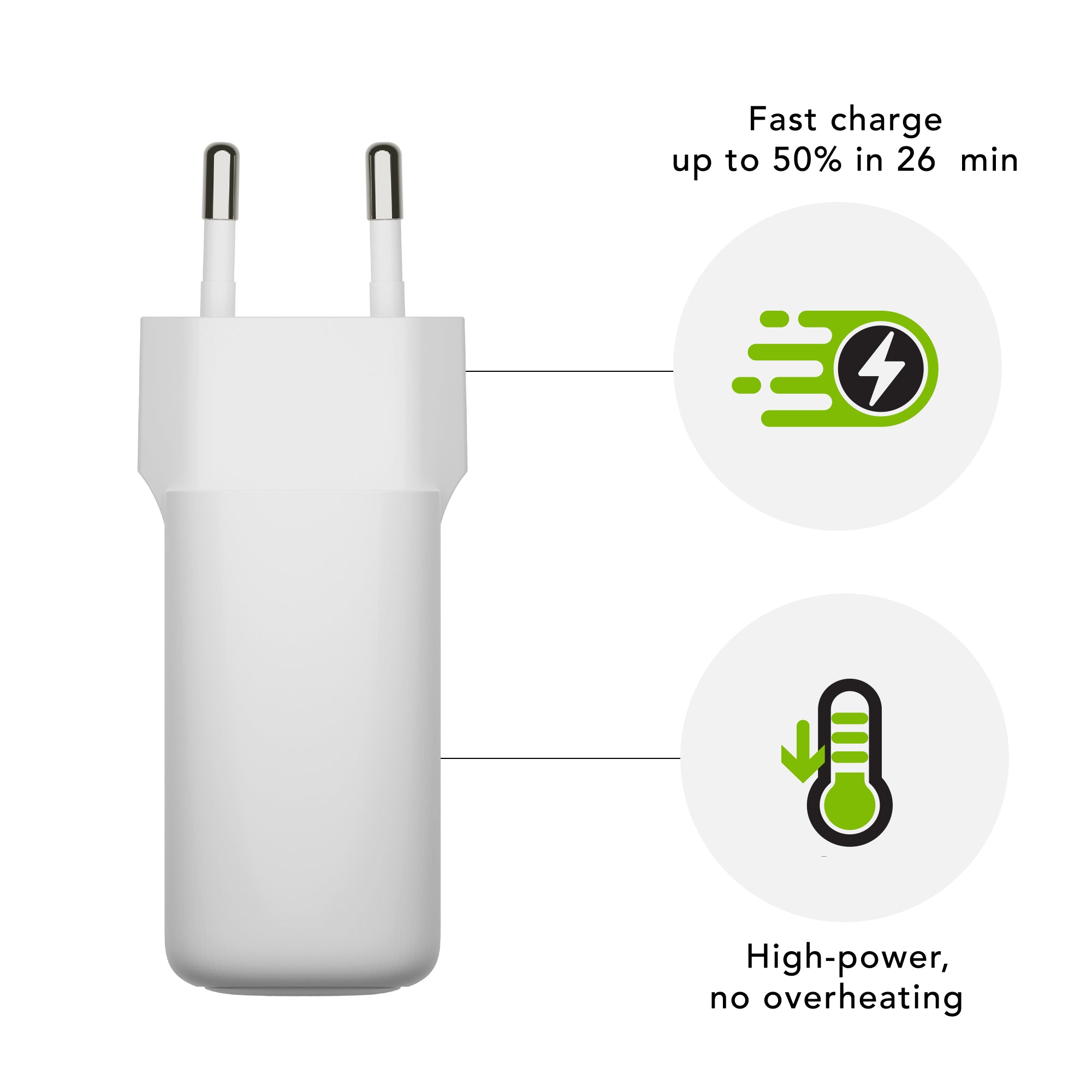 re-chargePro-EUWallChargerUSB-C45W-W