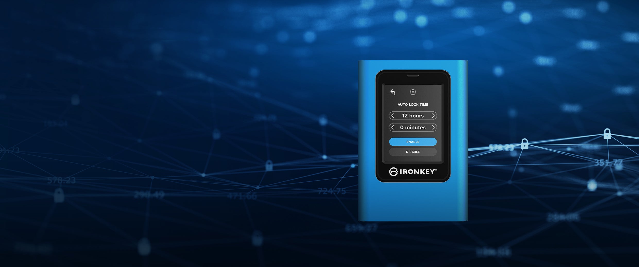 KINGSTON 3840Go IronKey Vault Privacy 80 XTS-AES 256-bit Encrypted External SSD