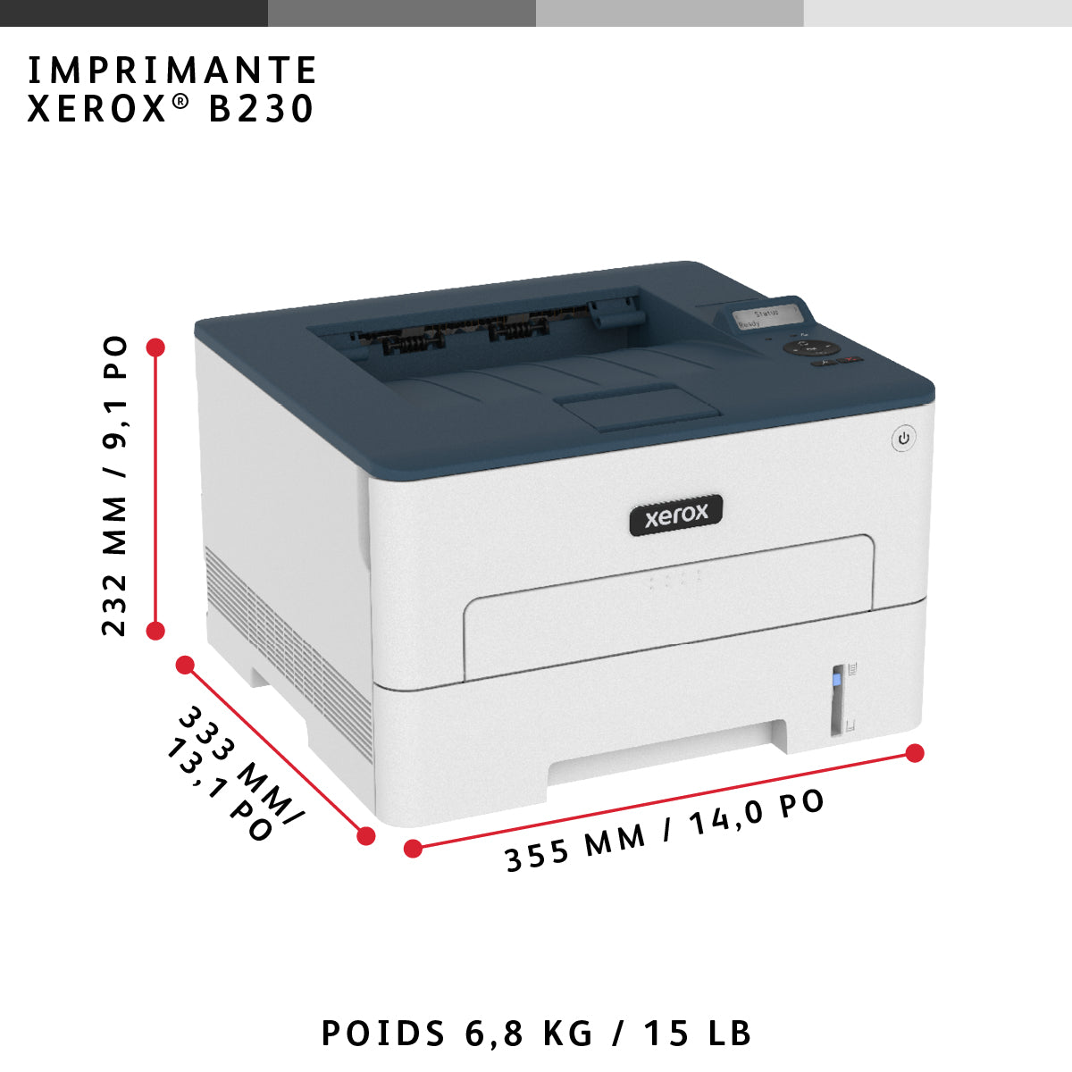 XEROX B230 MONO PRINTER