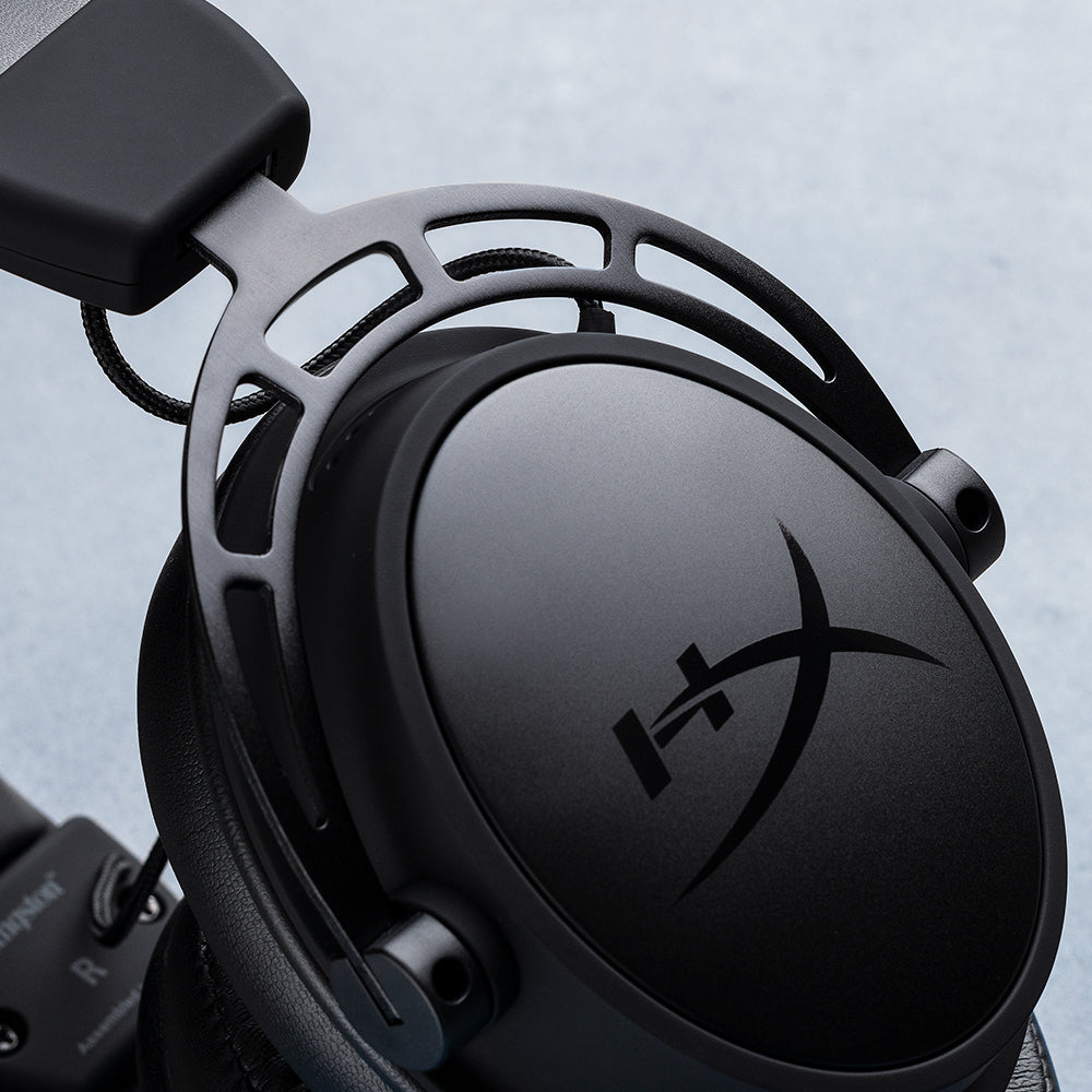 Casque HyperX Cloud Alpha sans fil avec microphone, noir-rouge