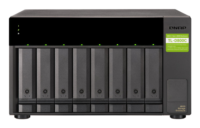Desktop 8Bay JBOD Expansion unit USB-C