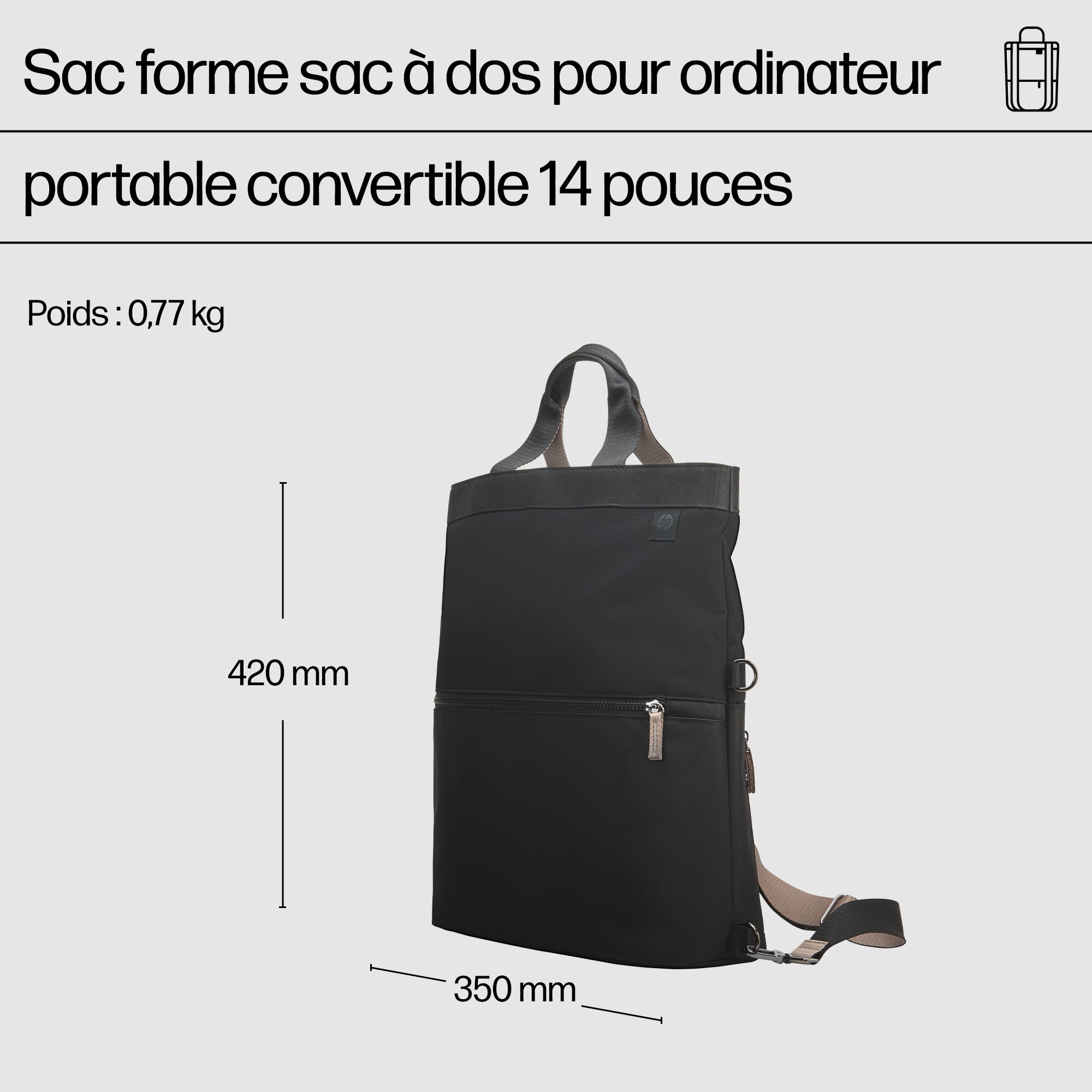 HP 14 Conv LBP Tote