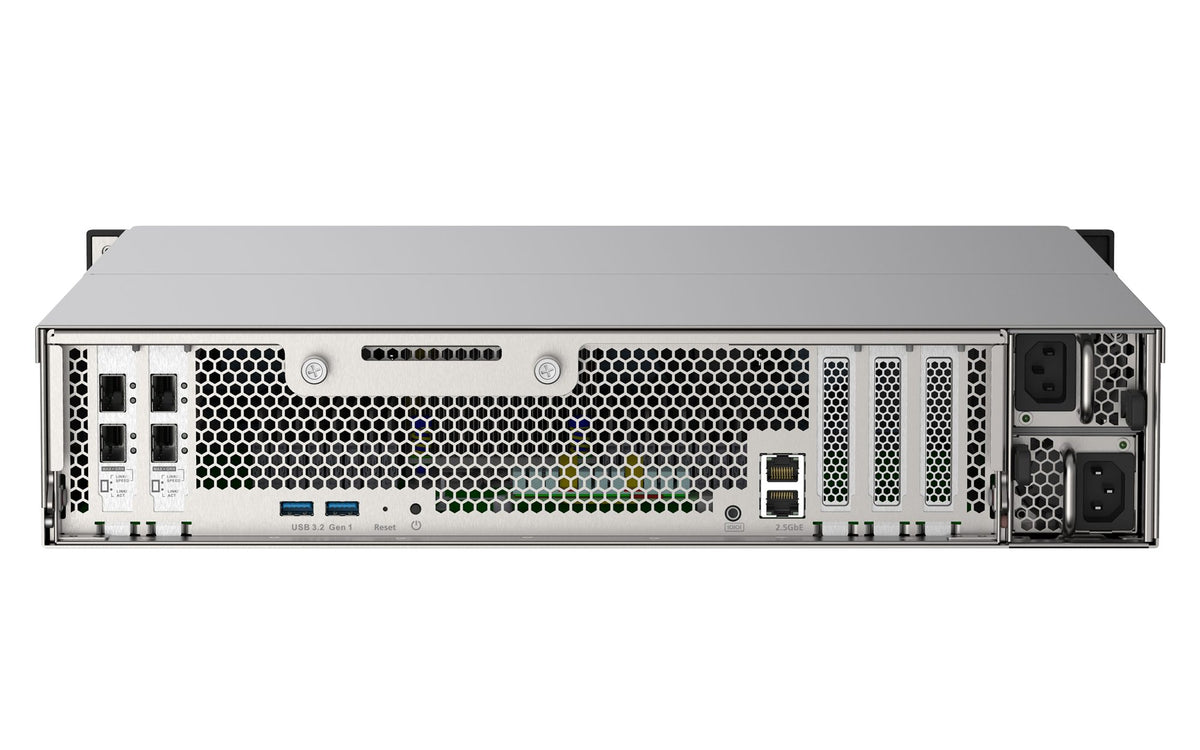 QNAP 24-Bay all-flash NAS NVMe Gen3 x4